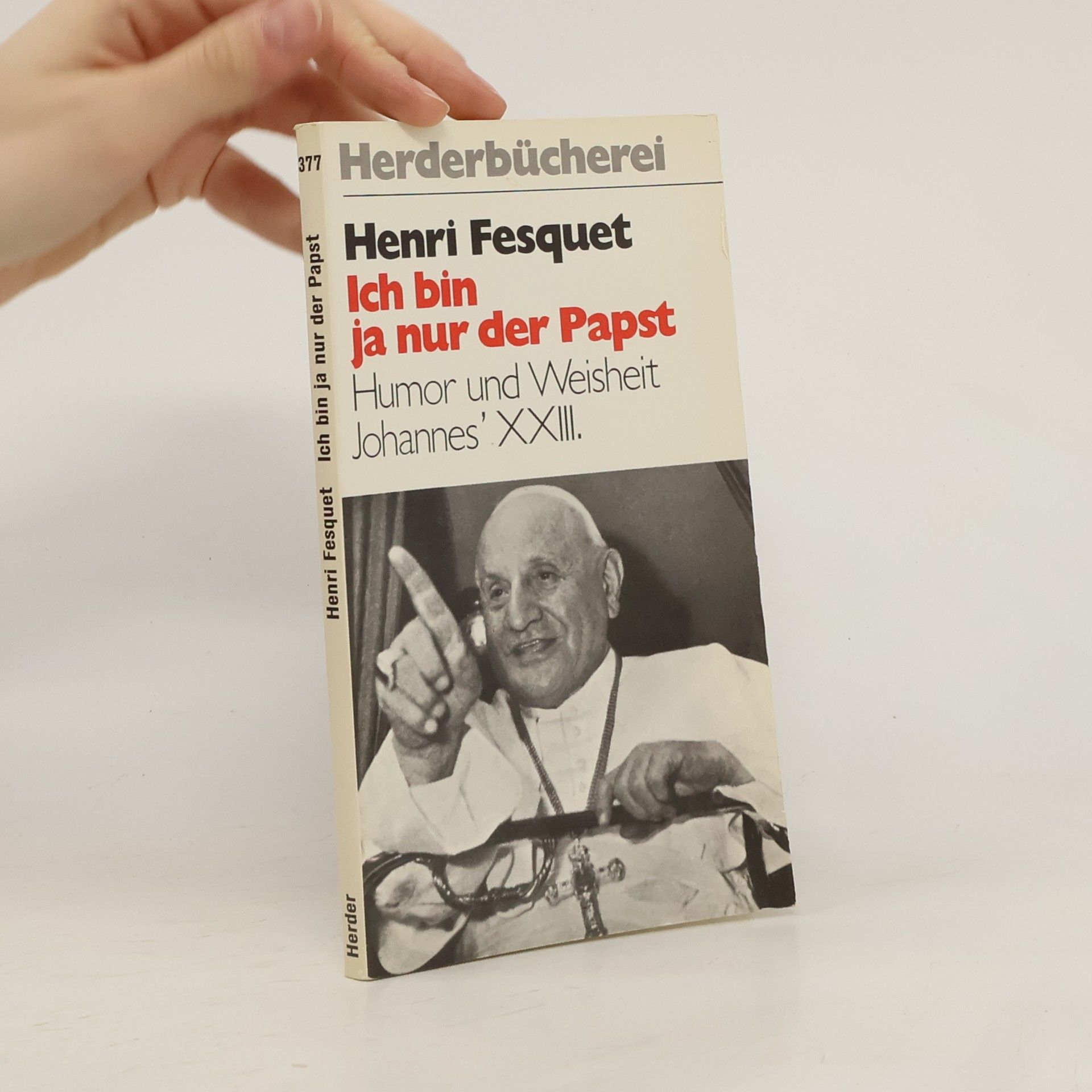 Ich bin ja nur der Papst