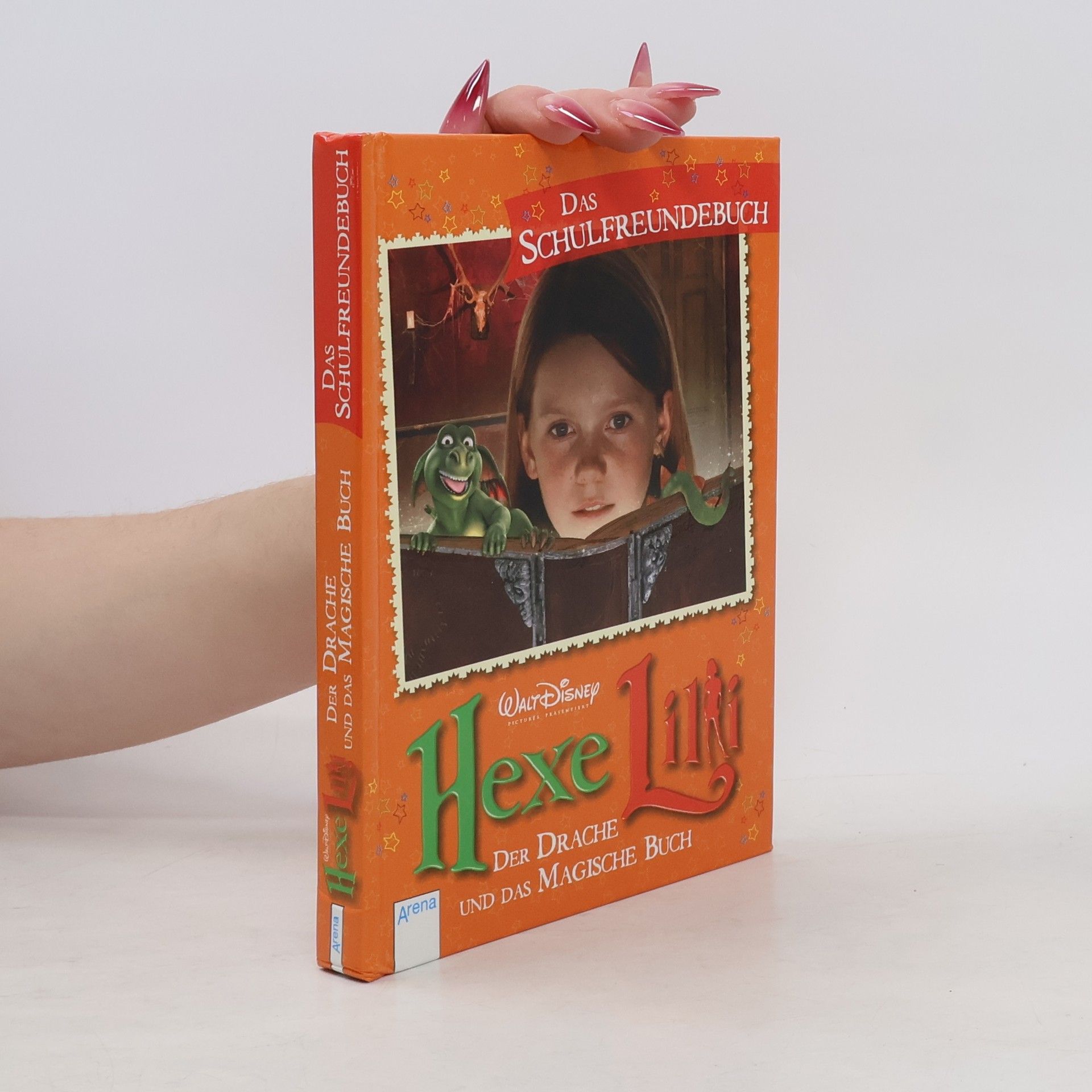 Knister Hexe Lilli, der Drache und das magische Buch (Schulfreundebuch)