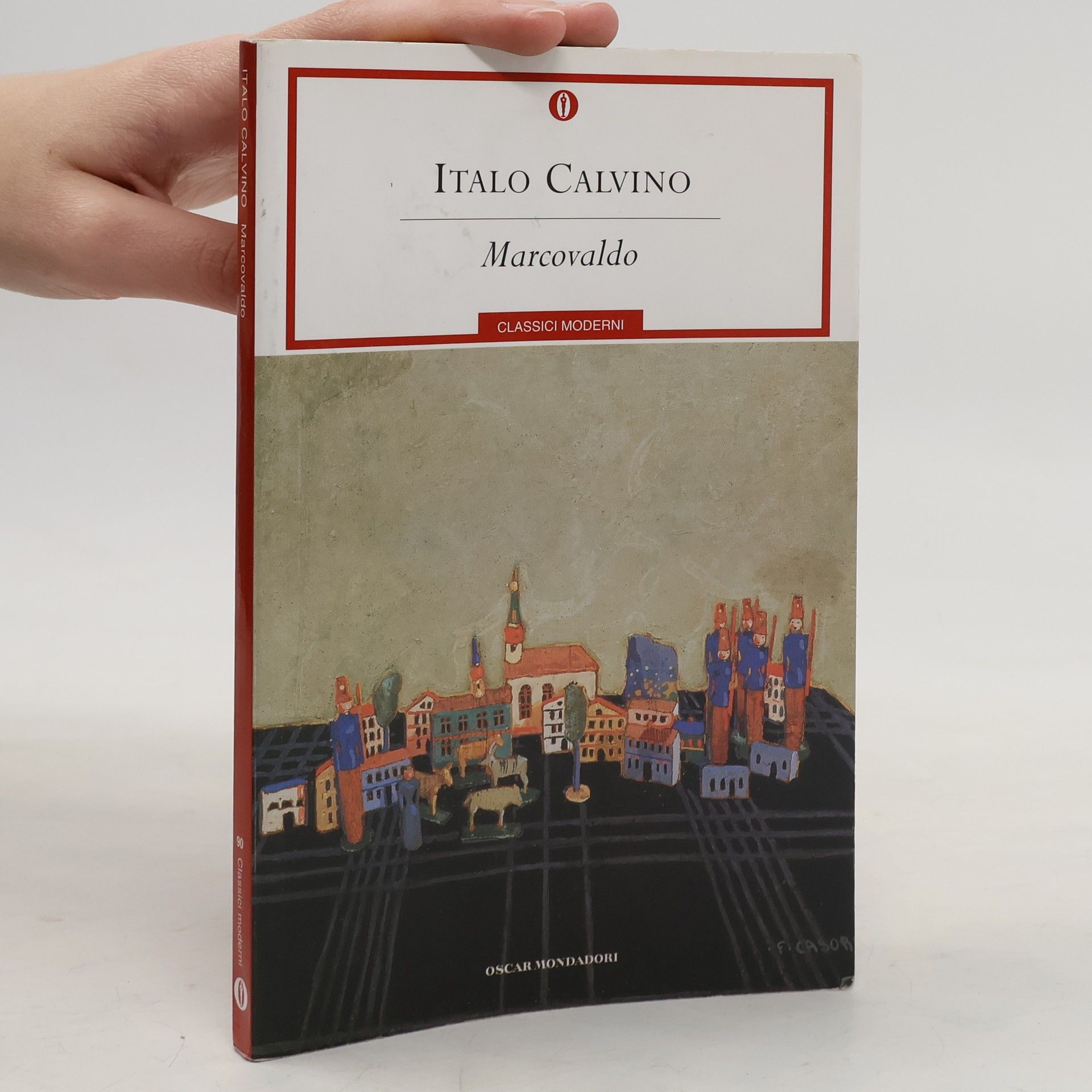 Italo Calvino Marcovaldo ovvero Le stagioni in citta. Marcovaldo oder die Jahreszeiten in der Stadt, italien. Ausgabe