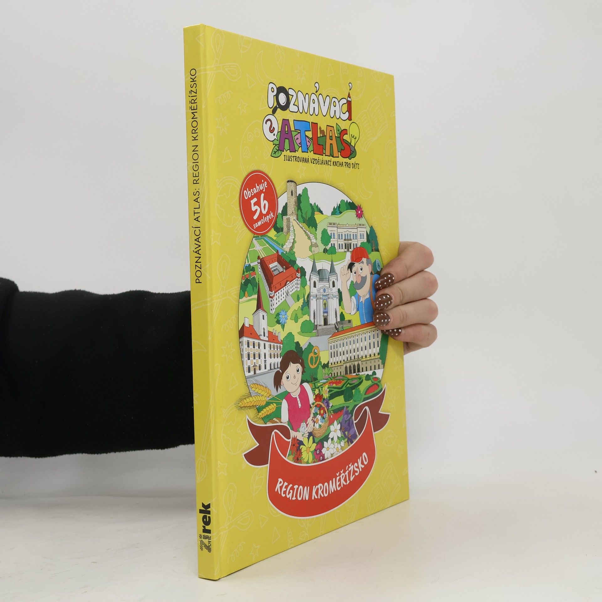 Autorenkollektiv Poznávací atlas : ilustrovaná vzdělávací kniha pro děti. Region Kroměřížsko