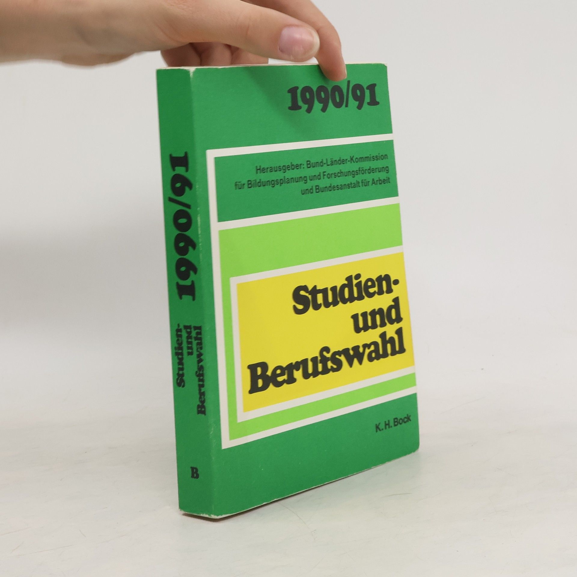 Auteurscollectief Studien- und Berufswahl 1990/91
