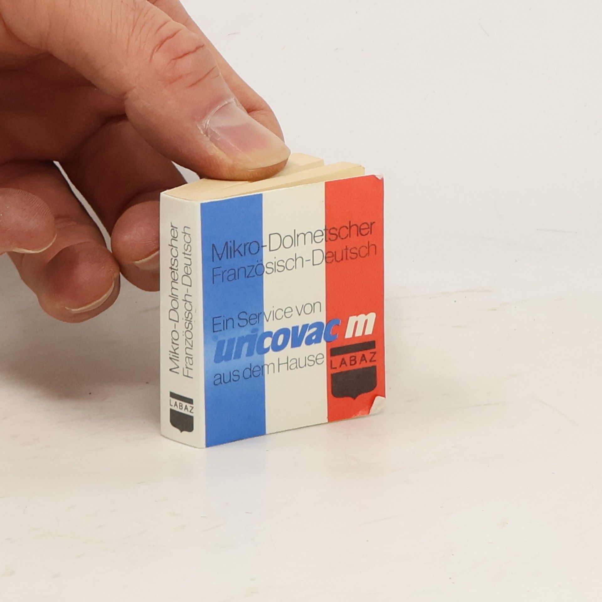 Collectif d'auteurs Mikro-Dolmetscher. Deutsch-Französisch. Ein Service von uricovac m aus dem Hause