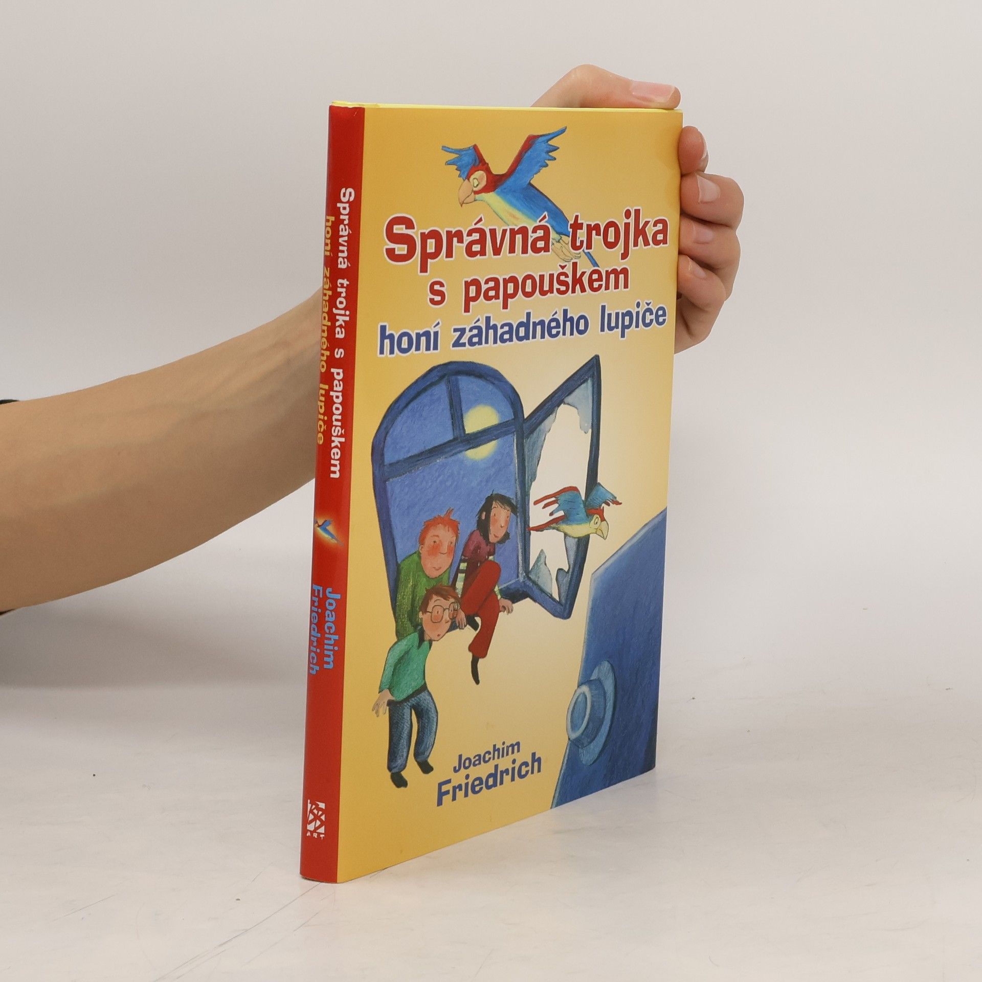Joachim-Friedrich Kapp Správná trojka s papouškem honí záhadného lupiče