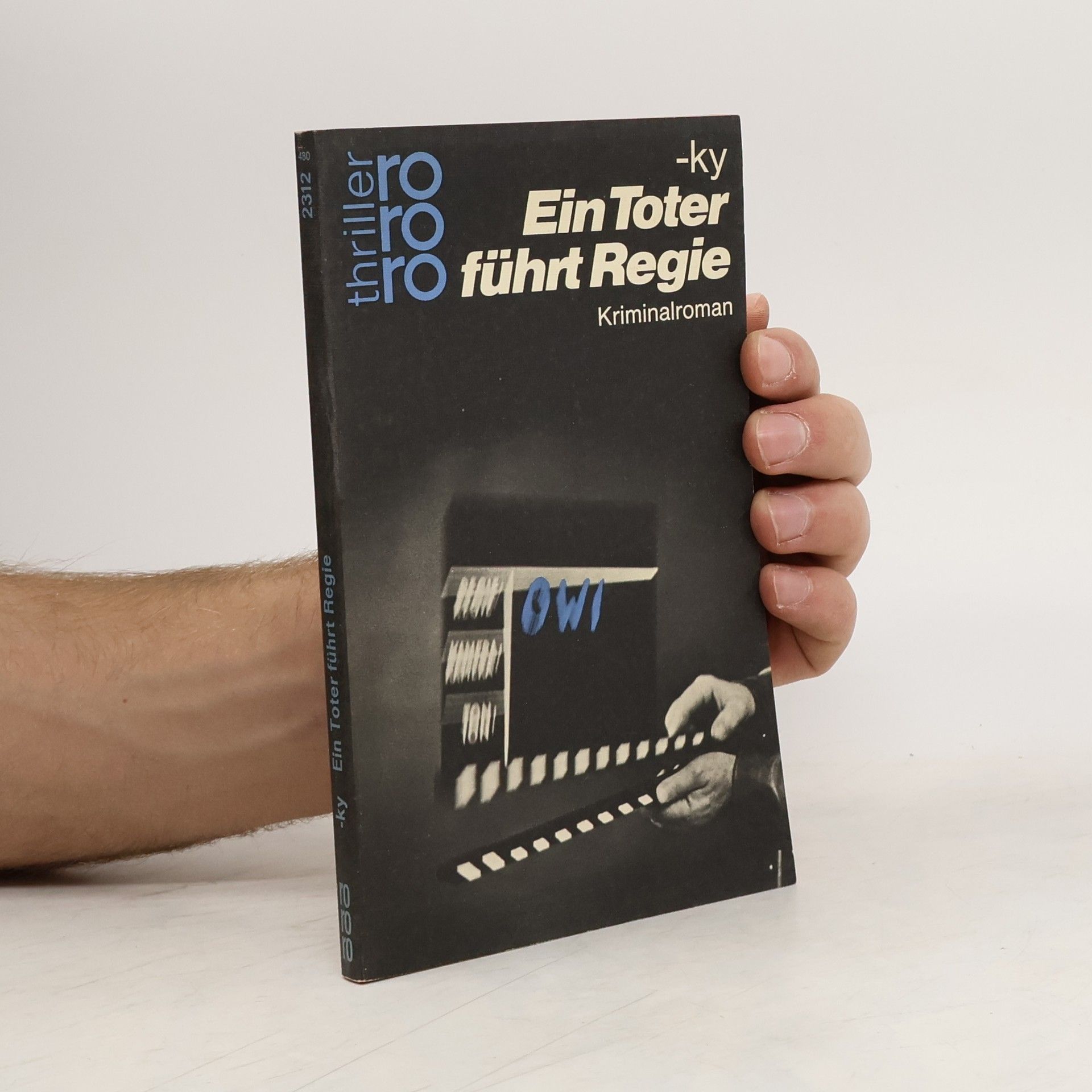 Horst Bosetzky Ein Toter führt Regie