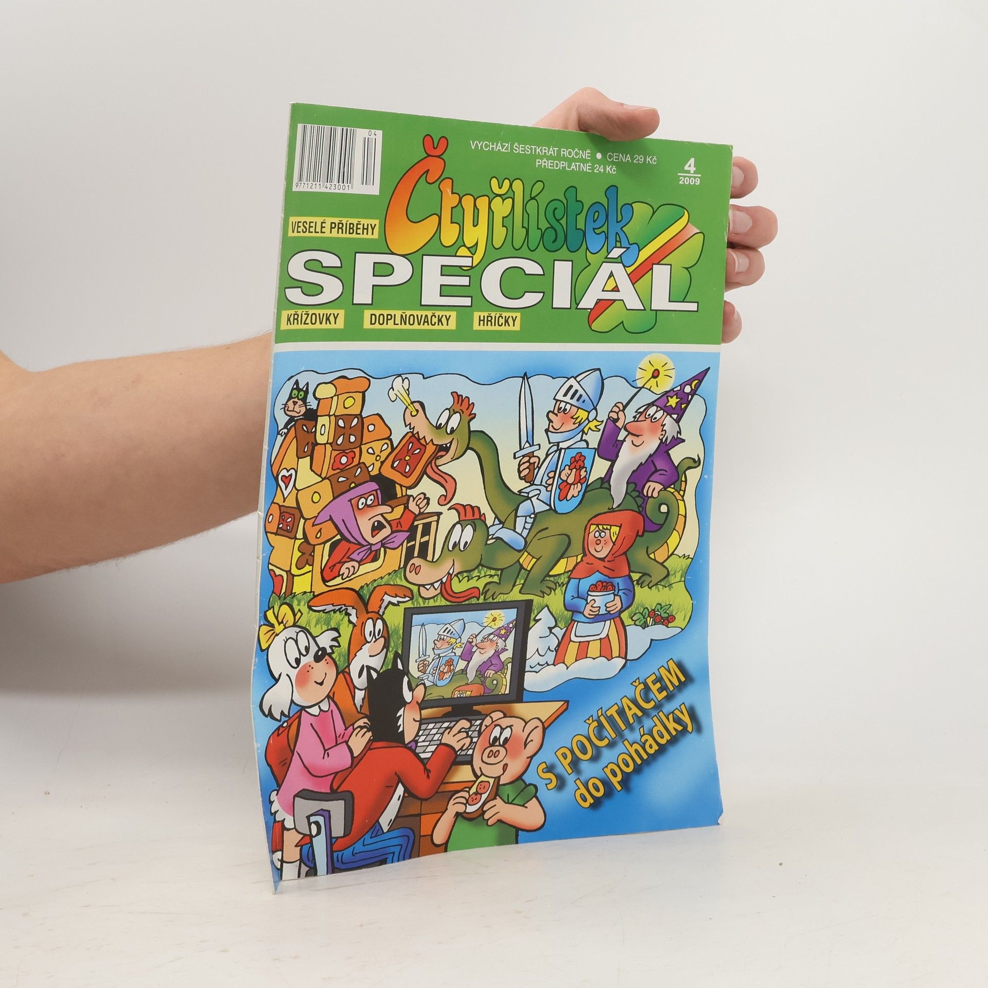 Kolektiv autorů Čtyřlístek Speciál. S počítačem do pohádky 4/2009