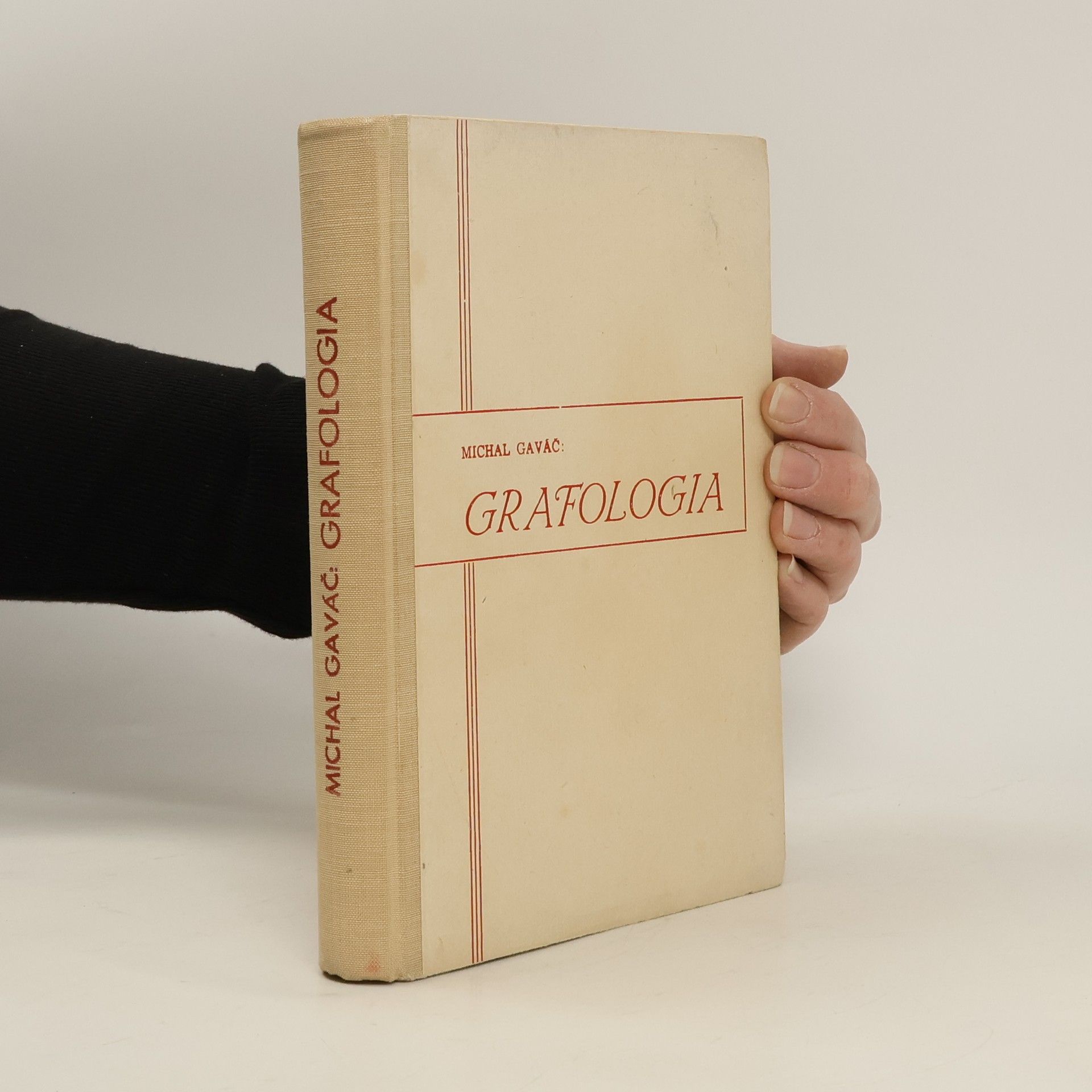 Michal Gaváč Grafologia