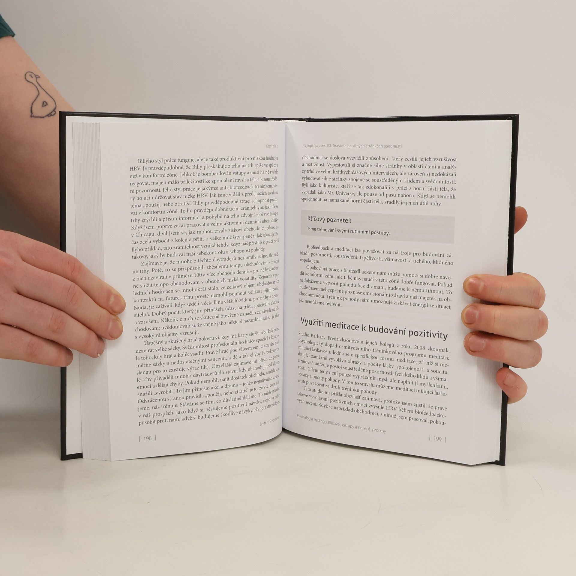 Brett N. Steenbarger Psychologie tradingu