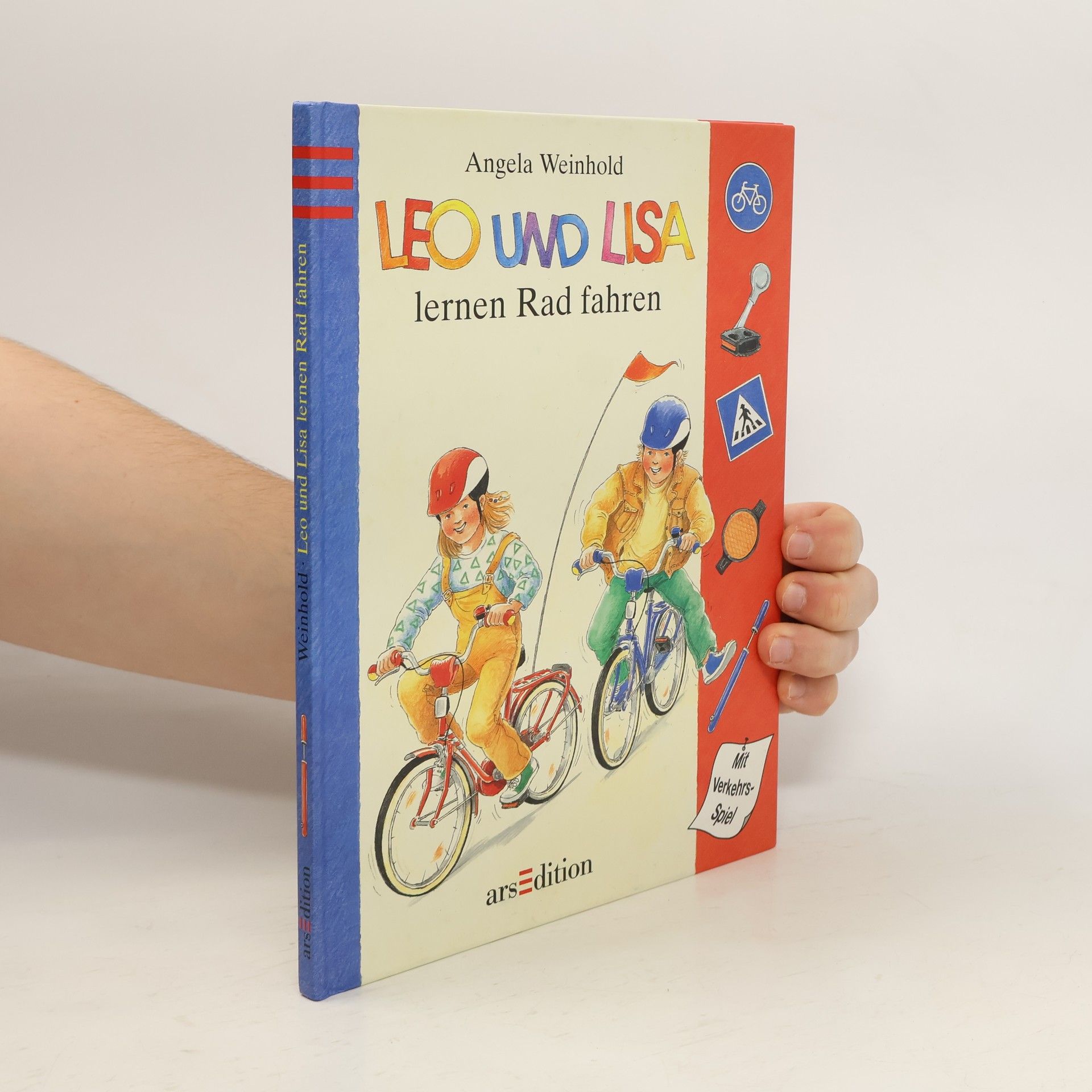 Angela Weinhold Leo und Lisa lernen Rad fahren