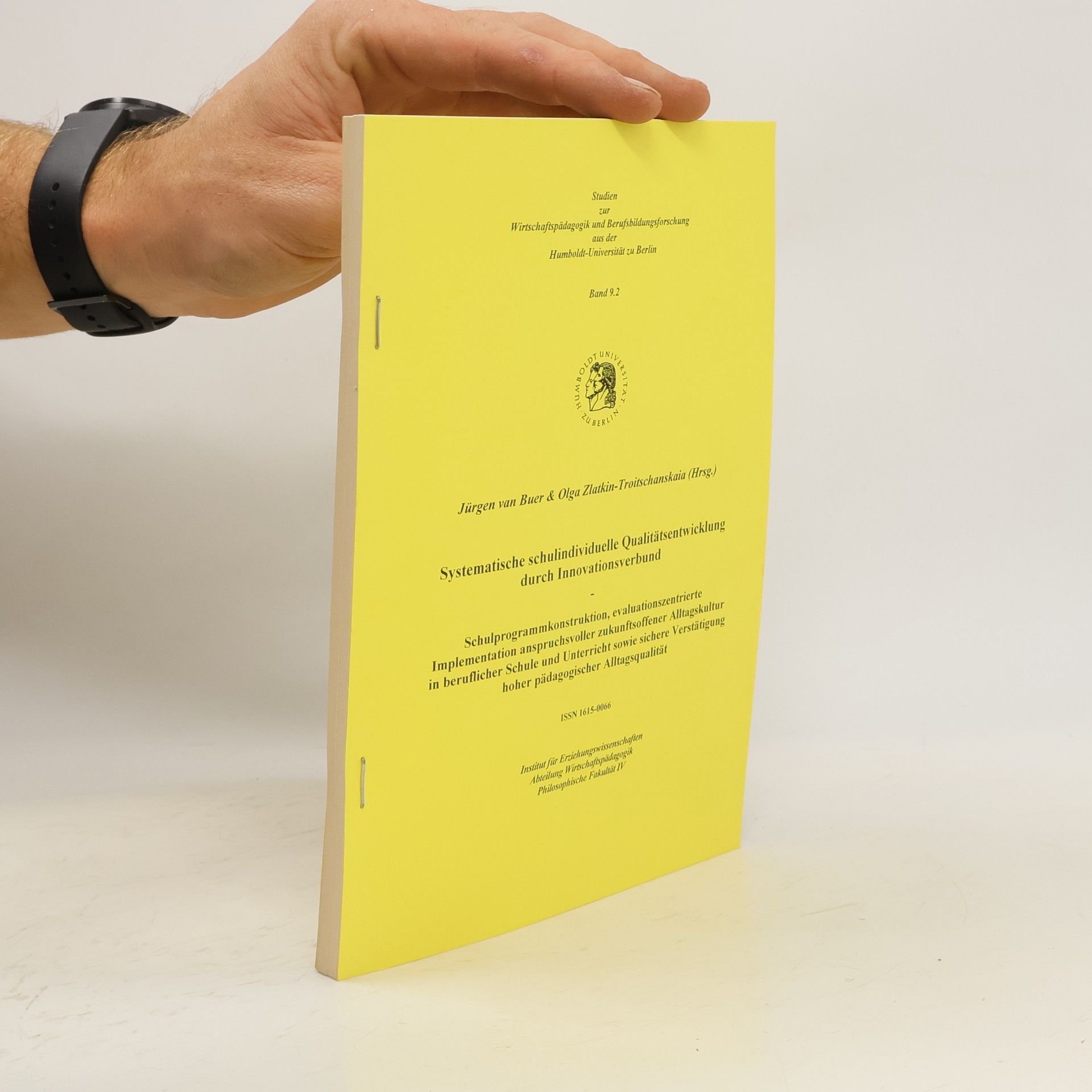 Auteurscollectief Systematische schulindividuelle Qualitätsentwicklung durch Innovationsverbund