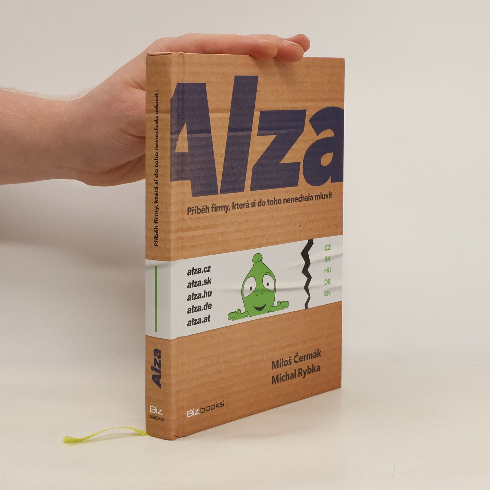 Miloš Čermák Alza. Příběh firmy, která si do toho nenechala mluvit