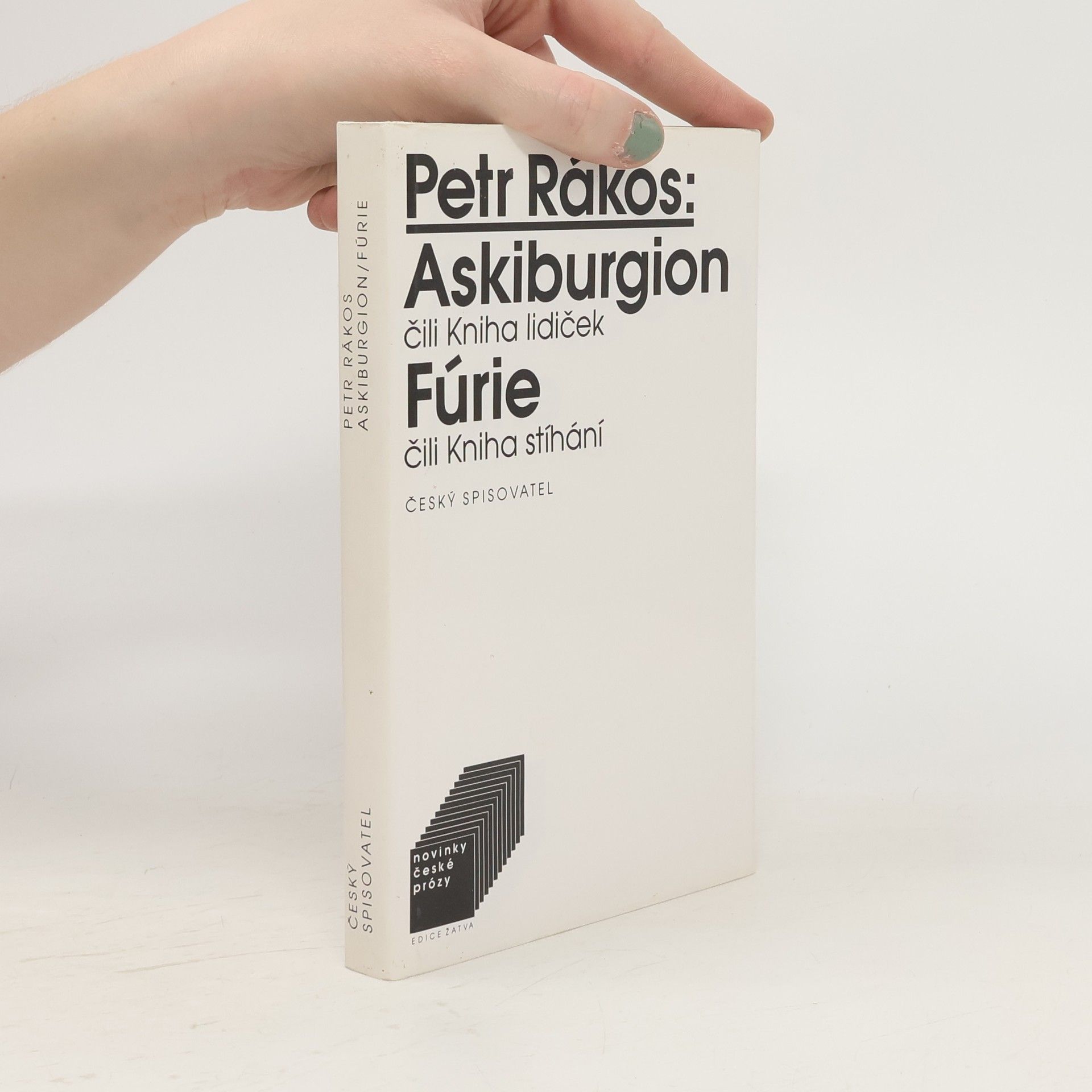 Petr Rkos Askiburgion čili Kniha lidiček