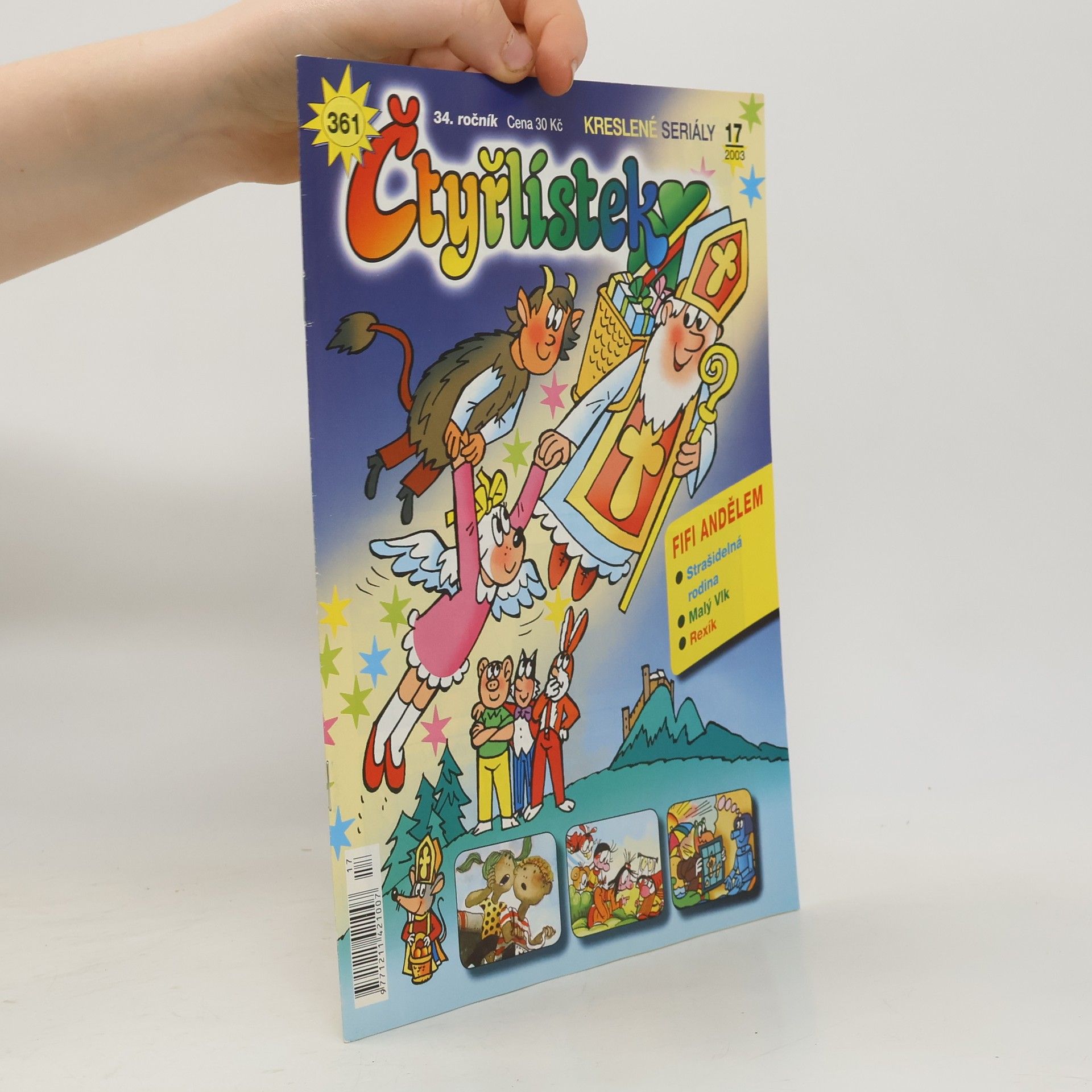 Collectif d'auteurs Čtyřlístek 361. 17/2003