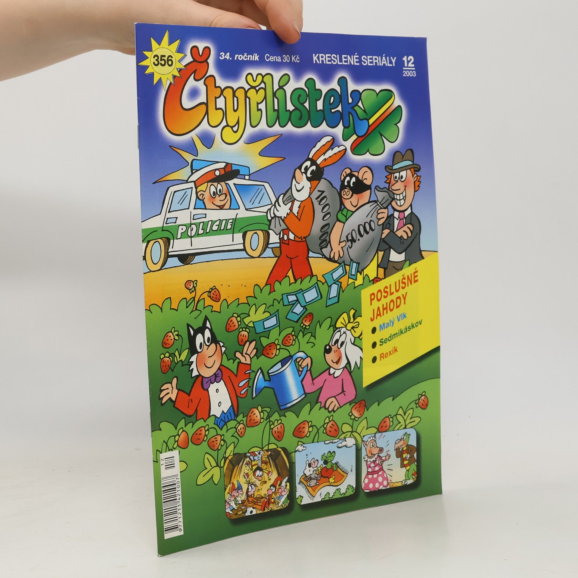 Collectif d'auteurs Čtyřlístek 356. 12/2003