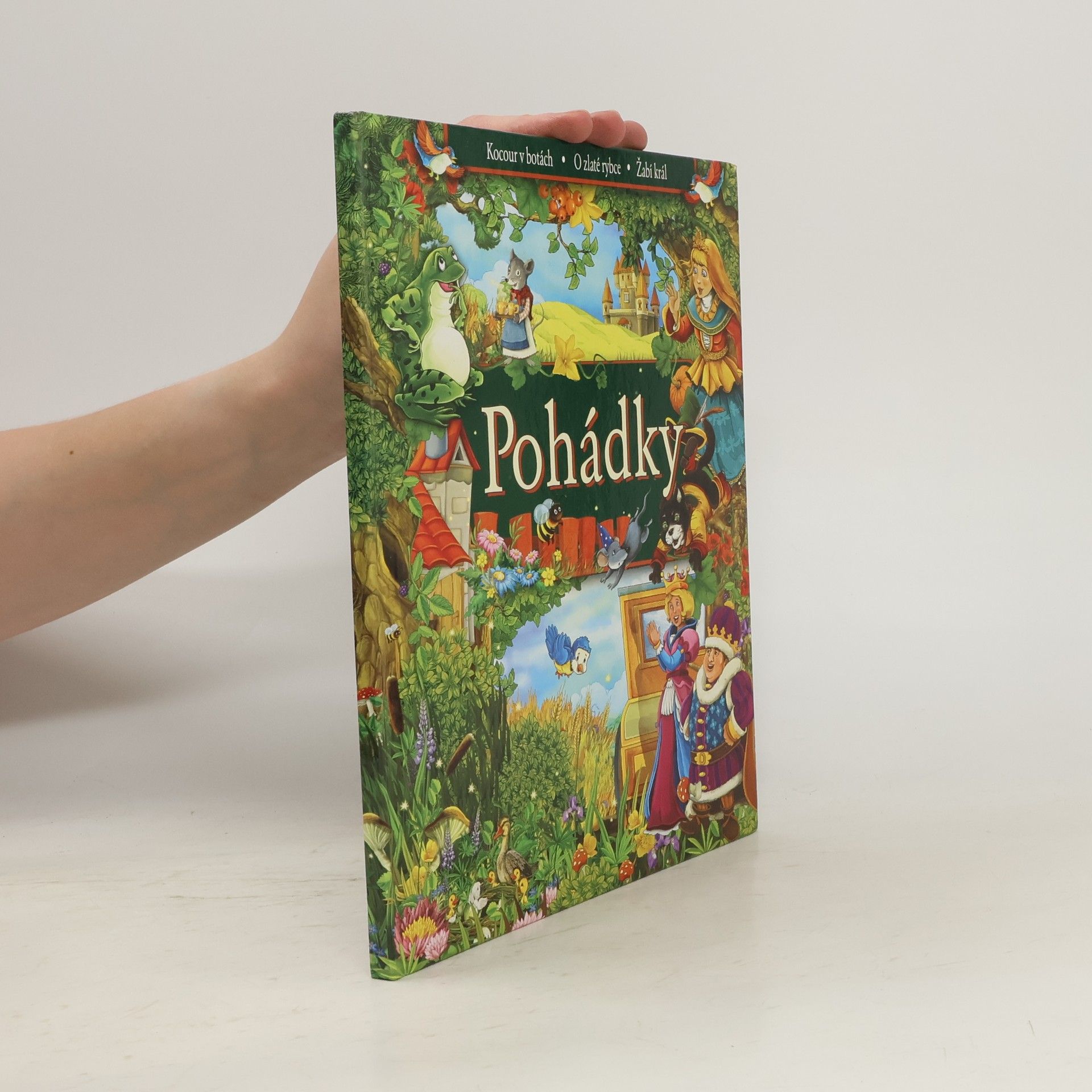 Janusz Jabloński Pohádky. Kocour v botách. O zlaté rybce. Žabí král