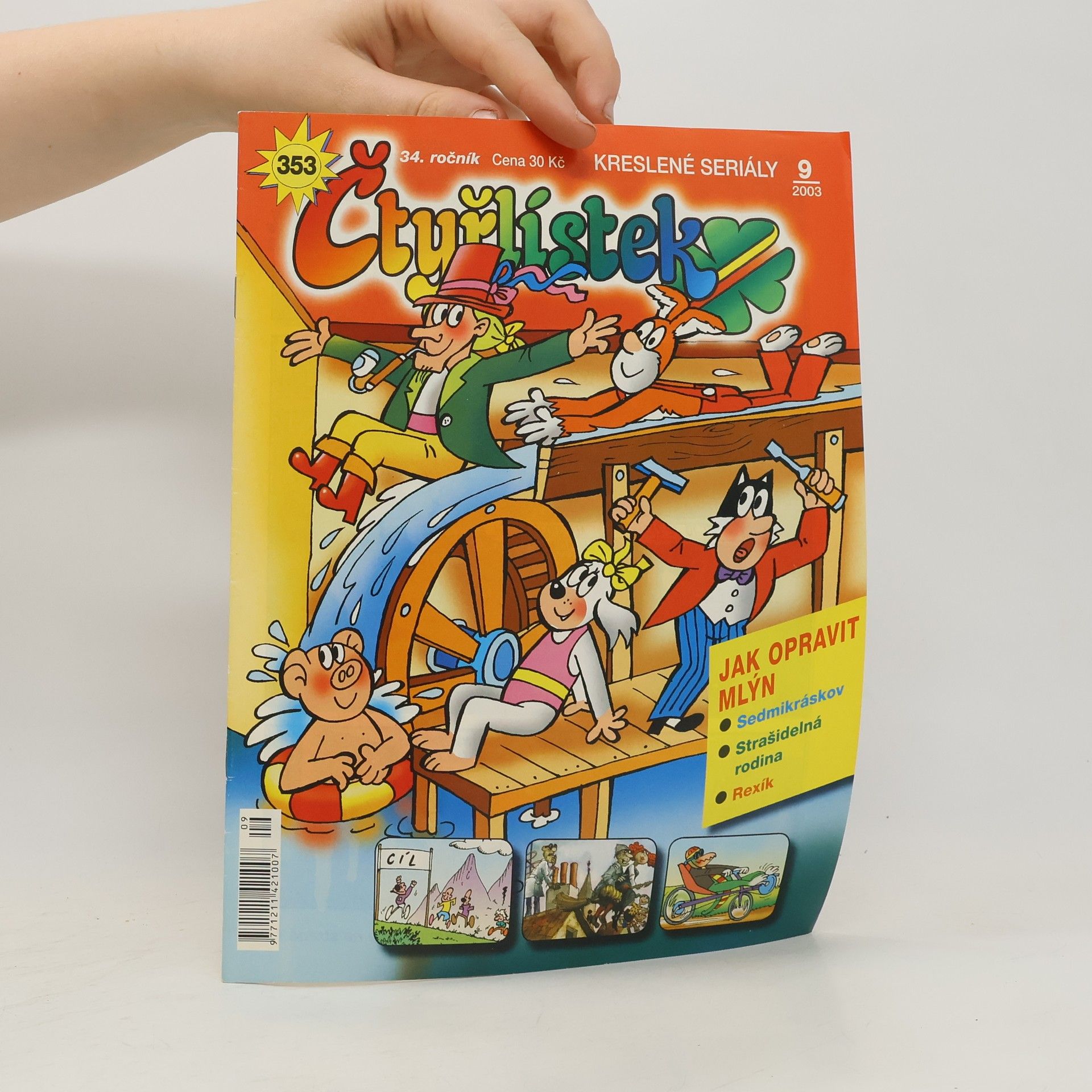 Auteurscollectief Čtyřlístek 353. 9/2003