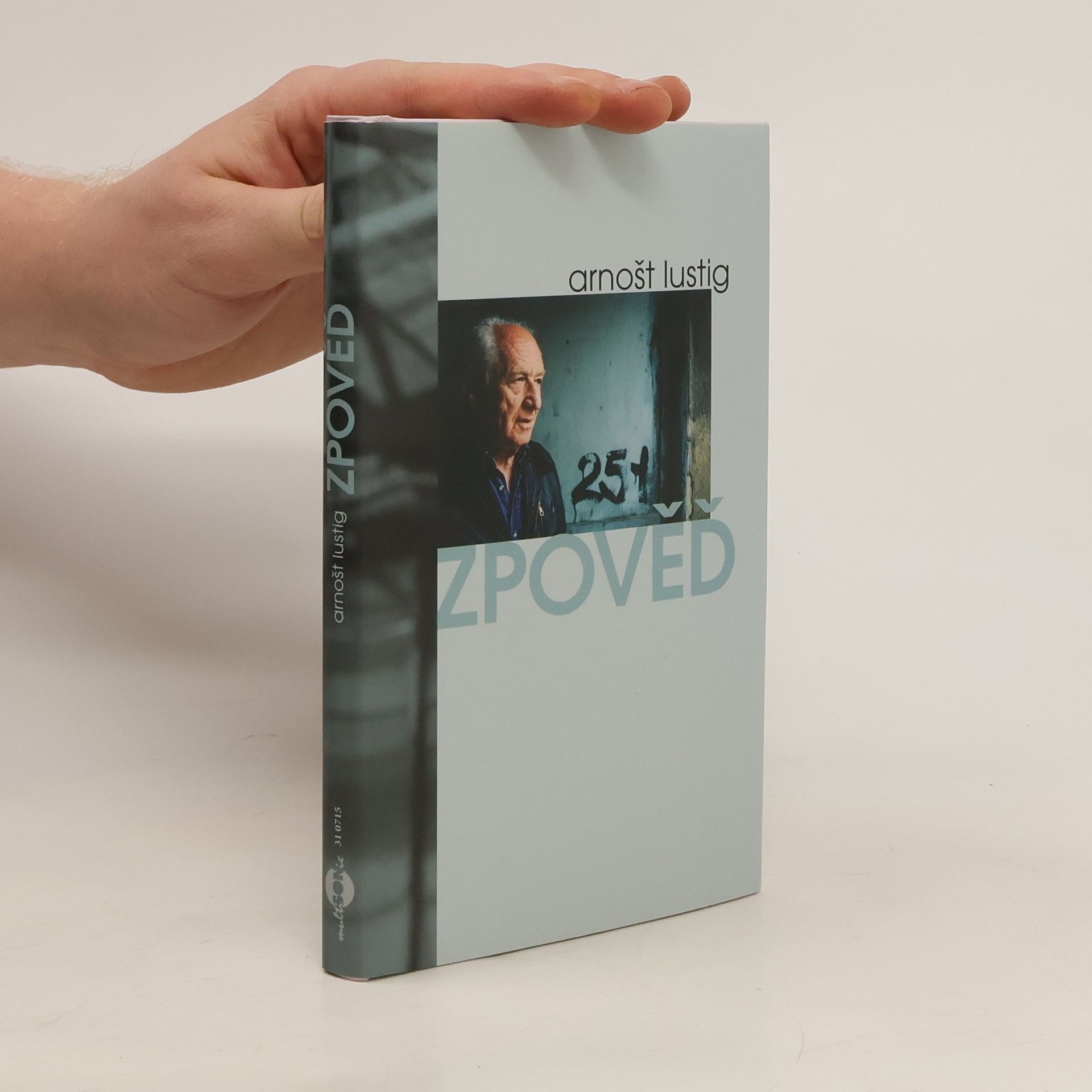 Arnošt Lustig Zpověď. Literárně zpracovaný fonetický záznam vzpomínek a úvah Arnošta Lustiga