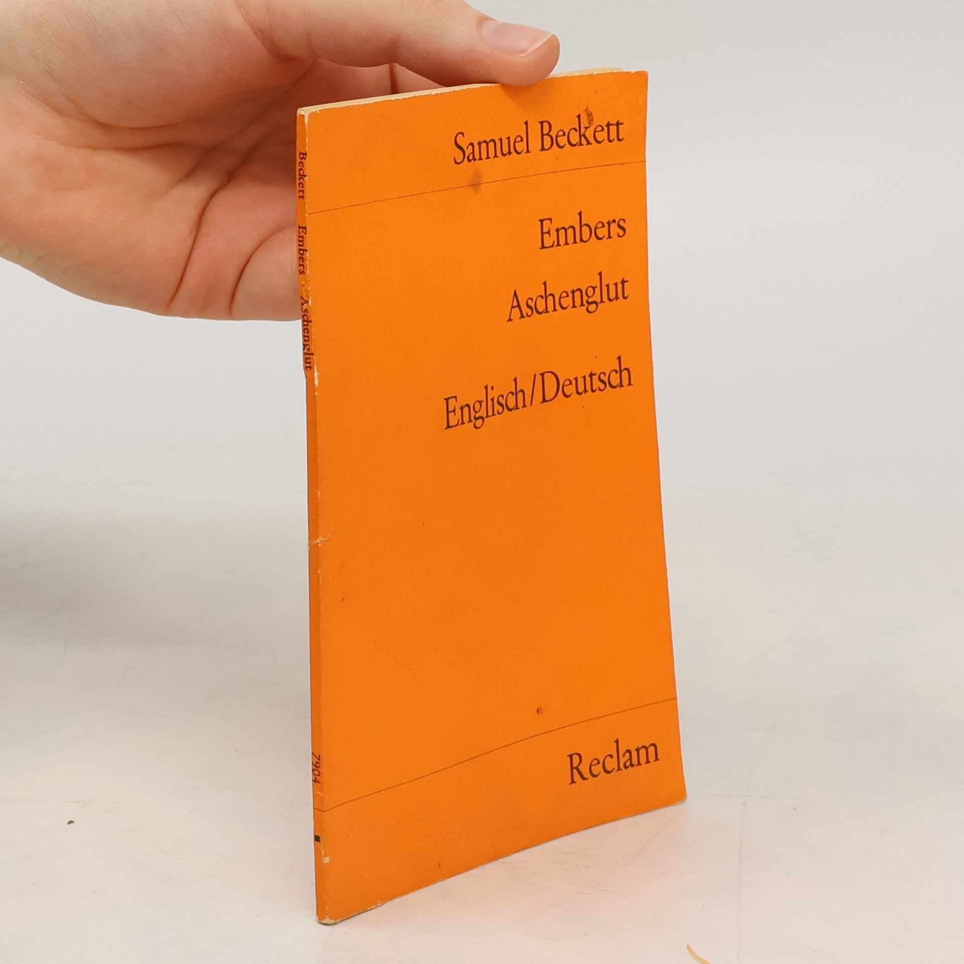 Samuel Beckett Embers. Aschenglut