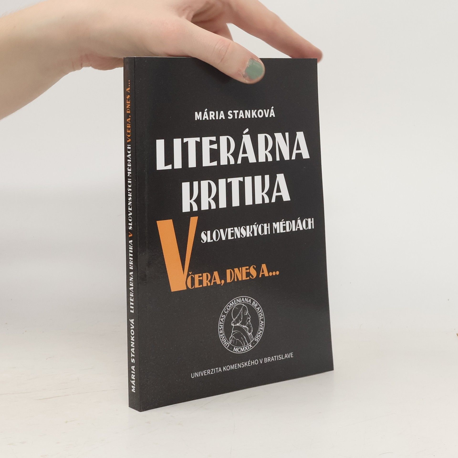 Mária Stanková Literárna kritika v slovenských médiách včera, dnes a ...