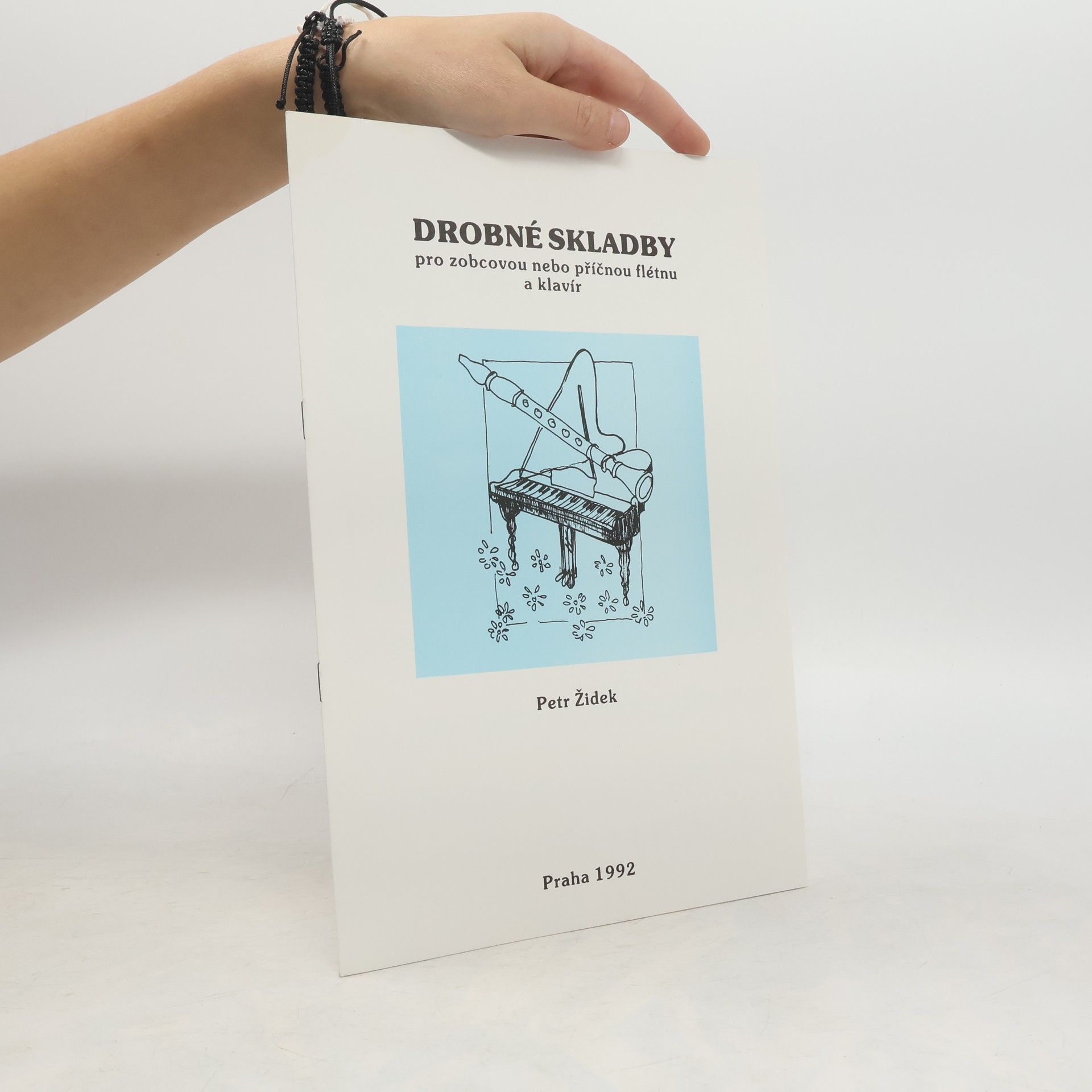 Petr Židek Drobné skladby pro zobcovou nebo příčnou flétnu a klavír