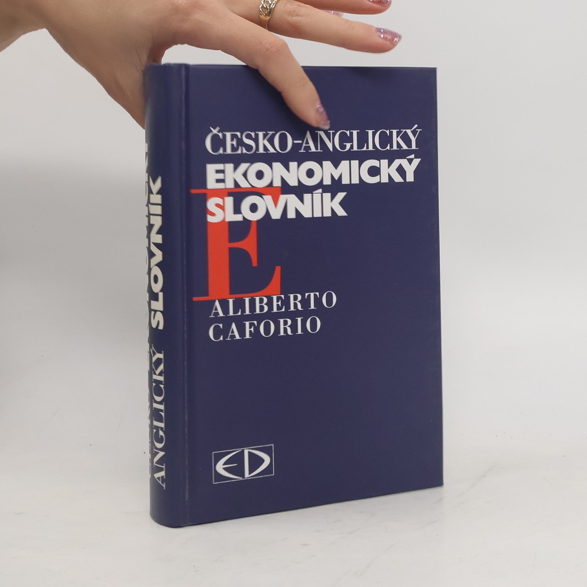 Aliberto Caforio Česko-anglický ekonomický slovník