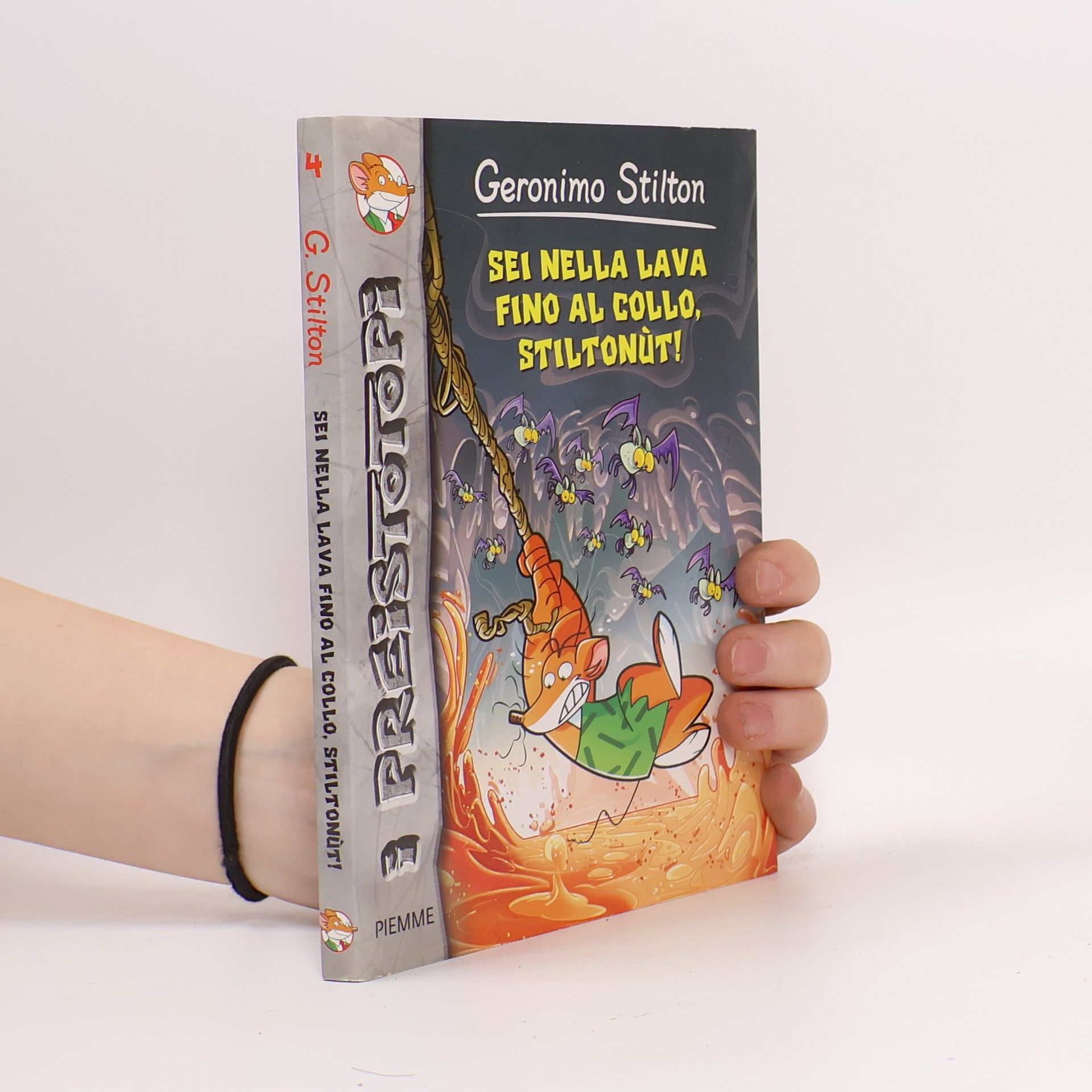 Geronimo Stilton Sei nella lava fino al collo, Stiltonùt!