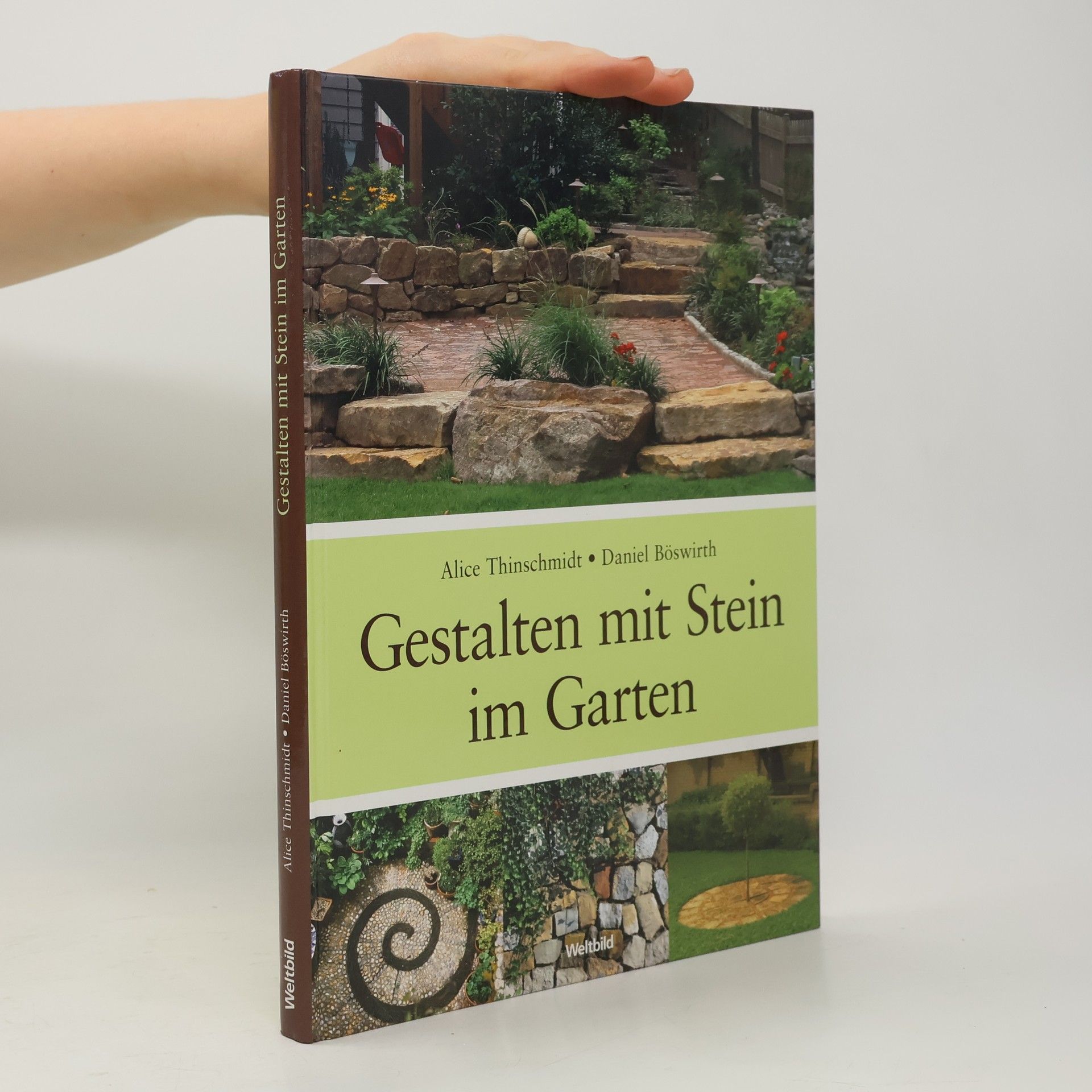 Alice Thinschmidt Gestalten mit Stein im Garten