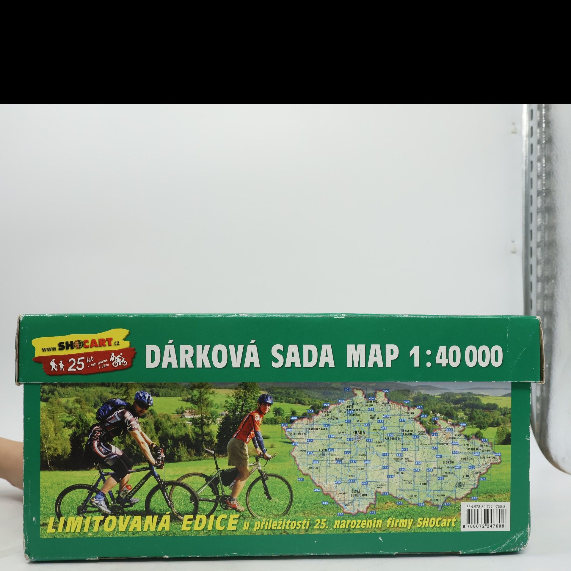 Kolektiv autorů Dárková sada map Česko