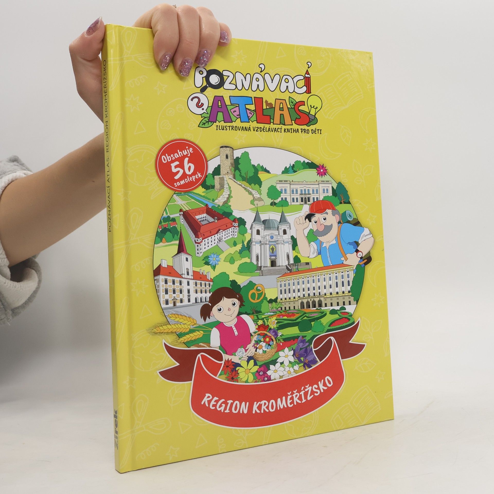 Collectif d'auteurs Poznávací atlas : ilustrovaná vzdělávací kniha pro děti. Region Kroměřížsko