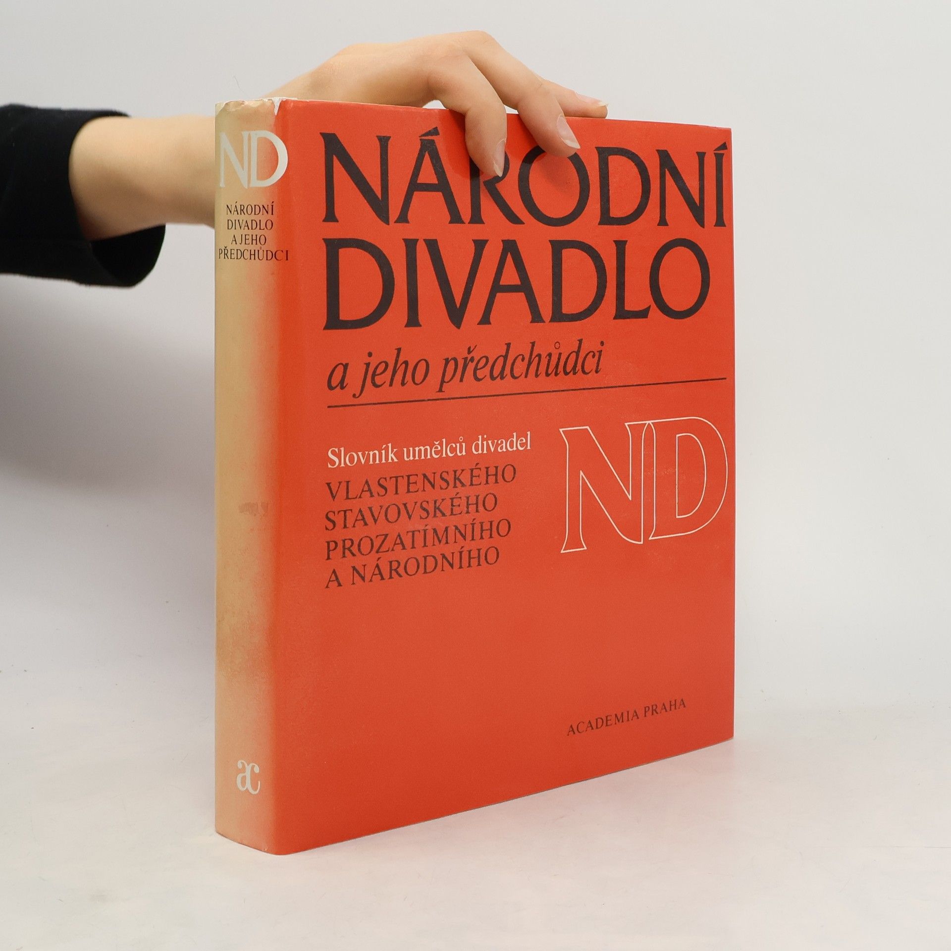 Vladimír Procházka Národní divadlo a jeho předchůdci