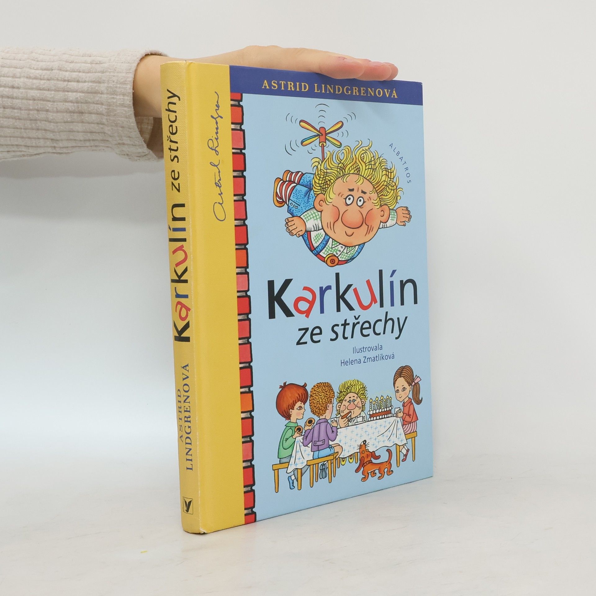 Astrid Lindgren Karkulín ze střechy