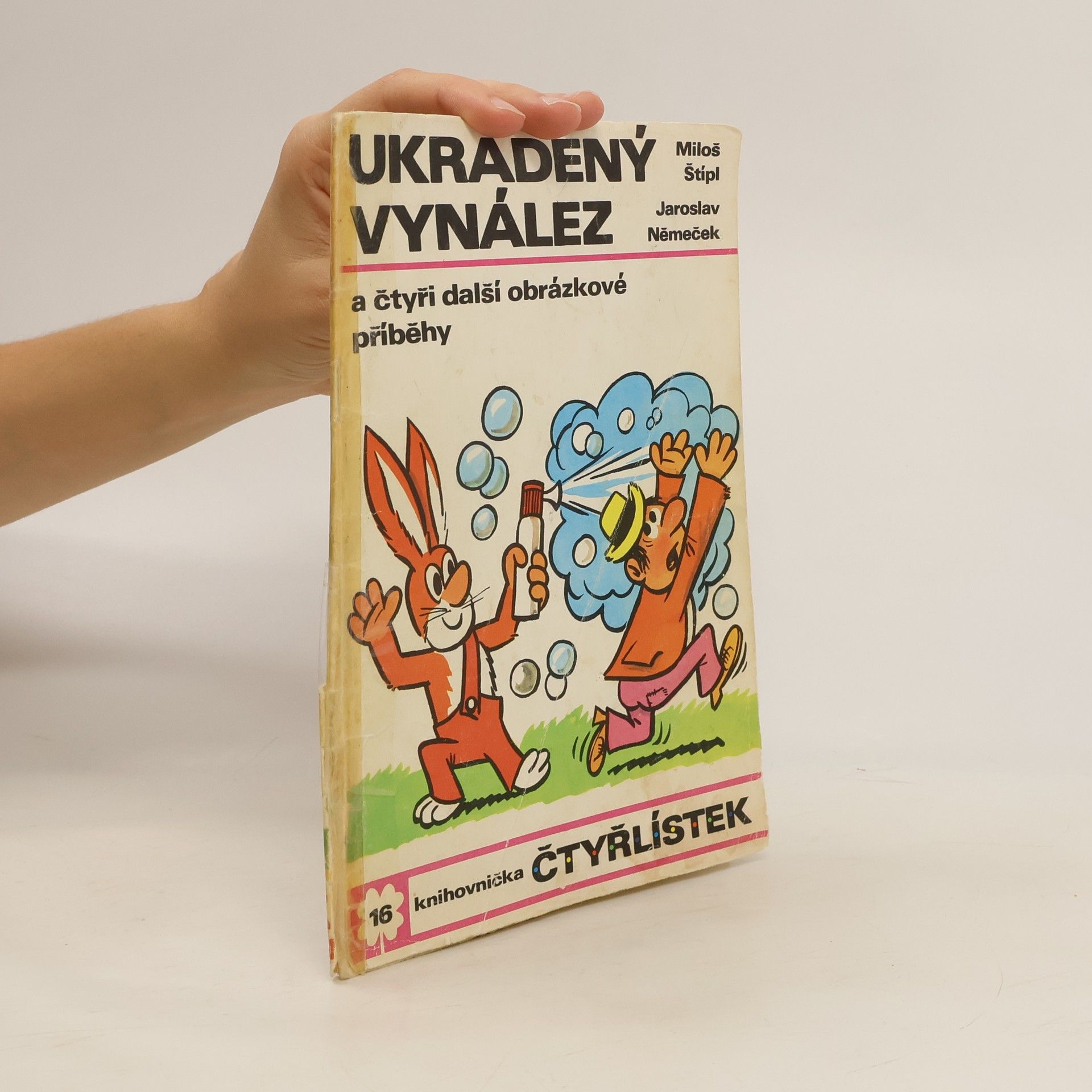 Miloš Štípl Čtyřlístek 16. Ukradený vynález
