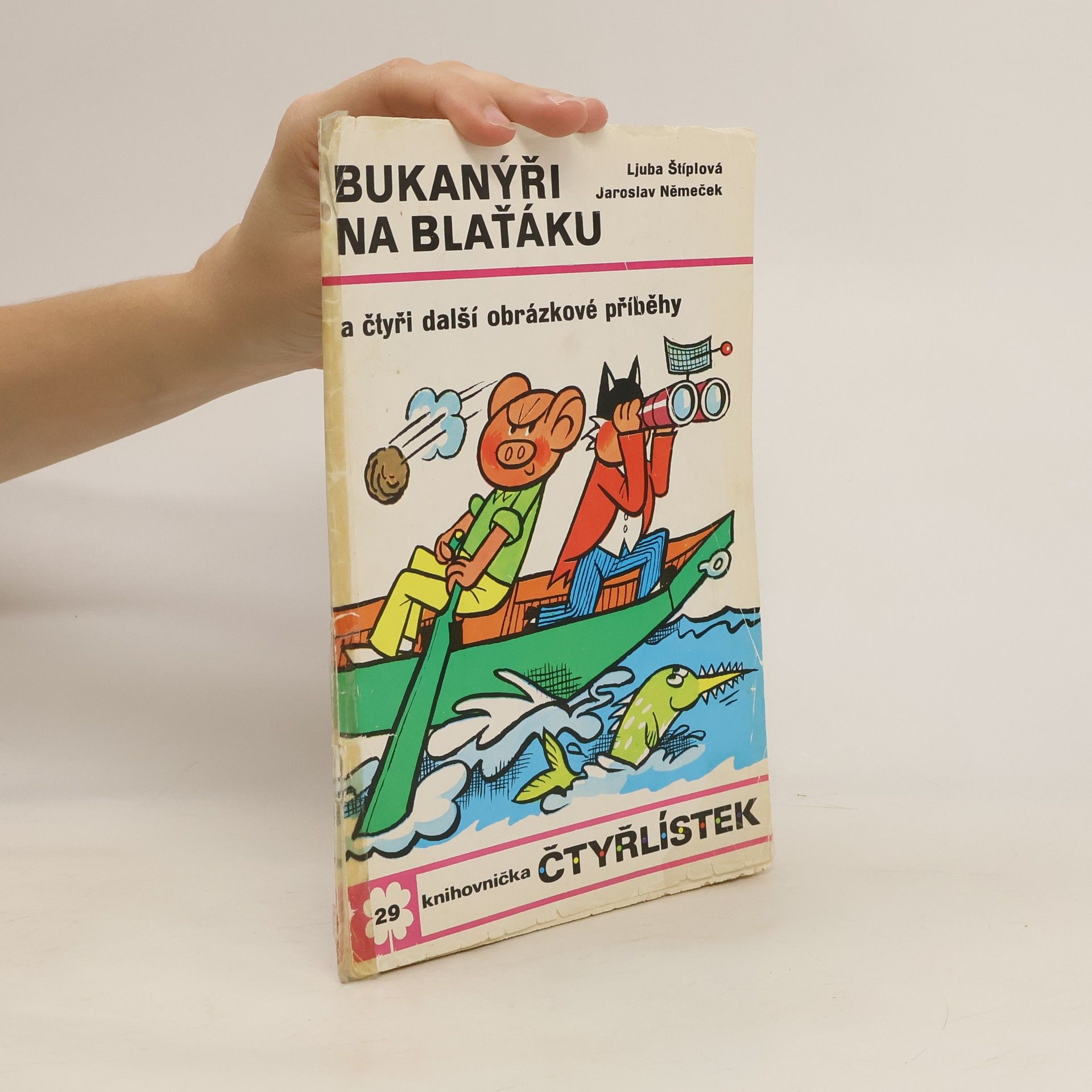 Jaroslav Němeček Čtyřlístek 29. Bukanýři na Blaťáku