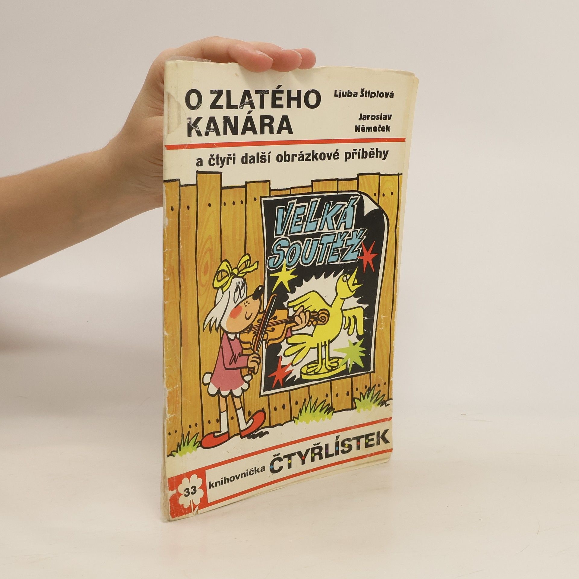 Jaroslav Němeček Čtyřlístek 33. O zlatého kanára