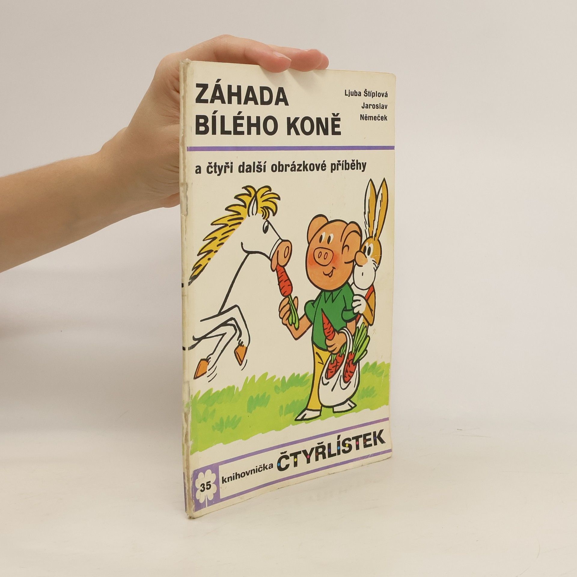 Jaroslav Němeček Čtyřlístek 35. Záhada bílého koně