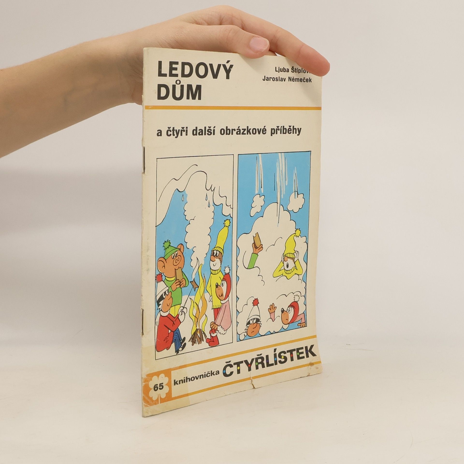 Jaroslav Němeček Čtyřlístek 65. Ledový dům a čtyři další obrázkové příběhy