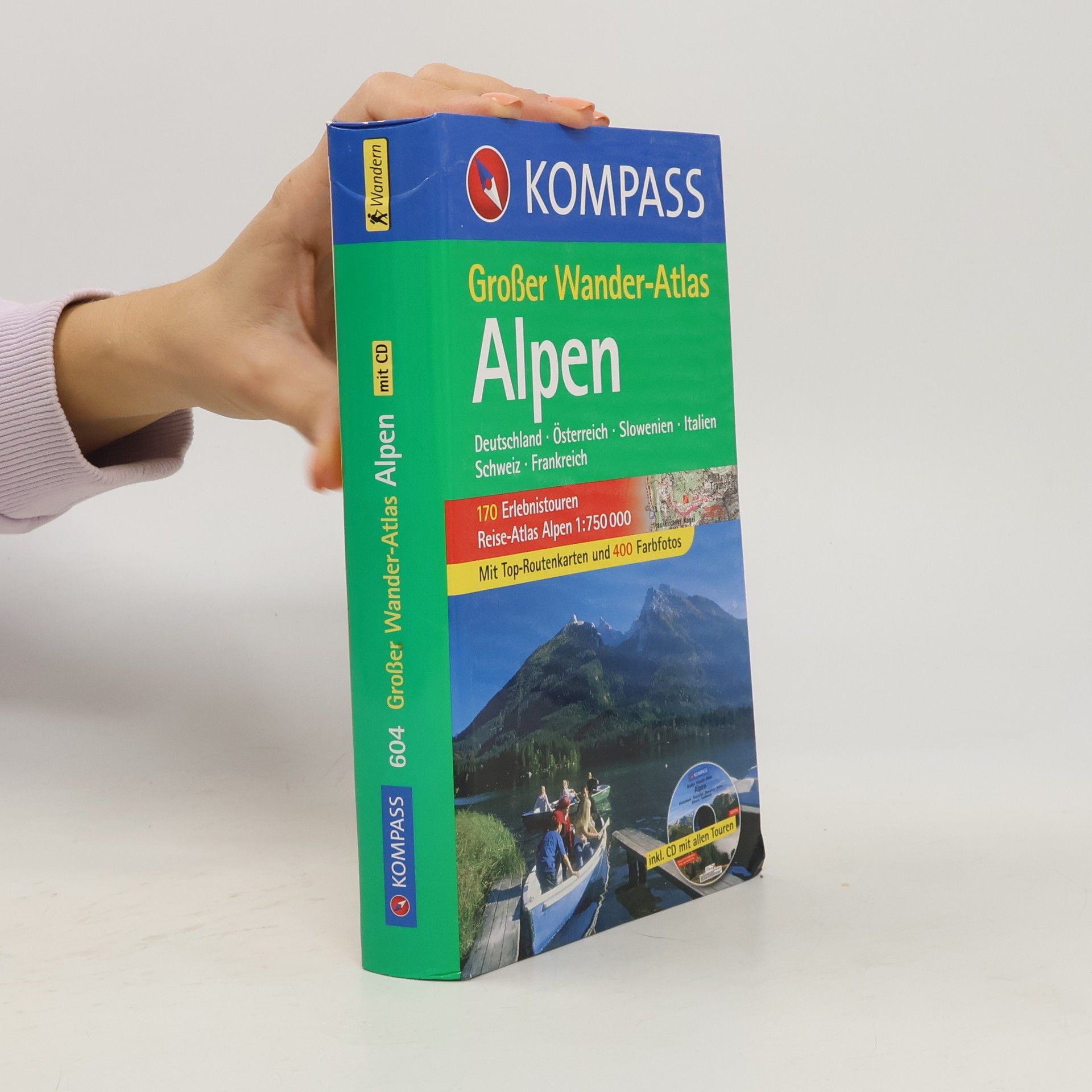 Autorenkollektiv Großer Wander-Atlas Alpen