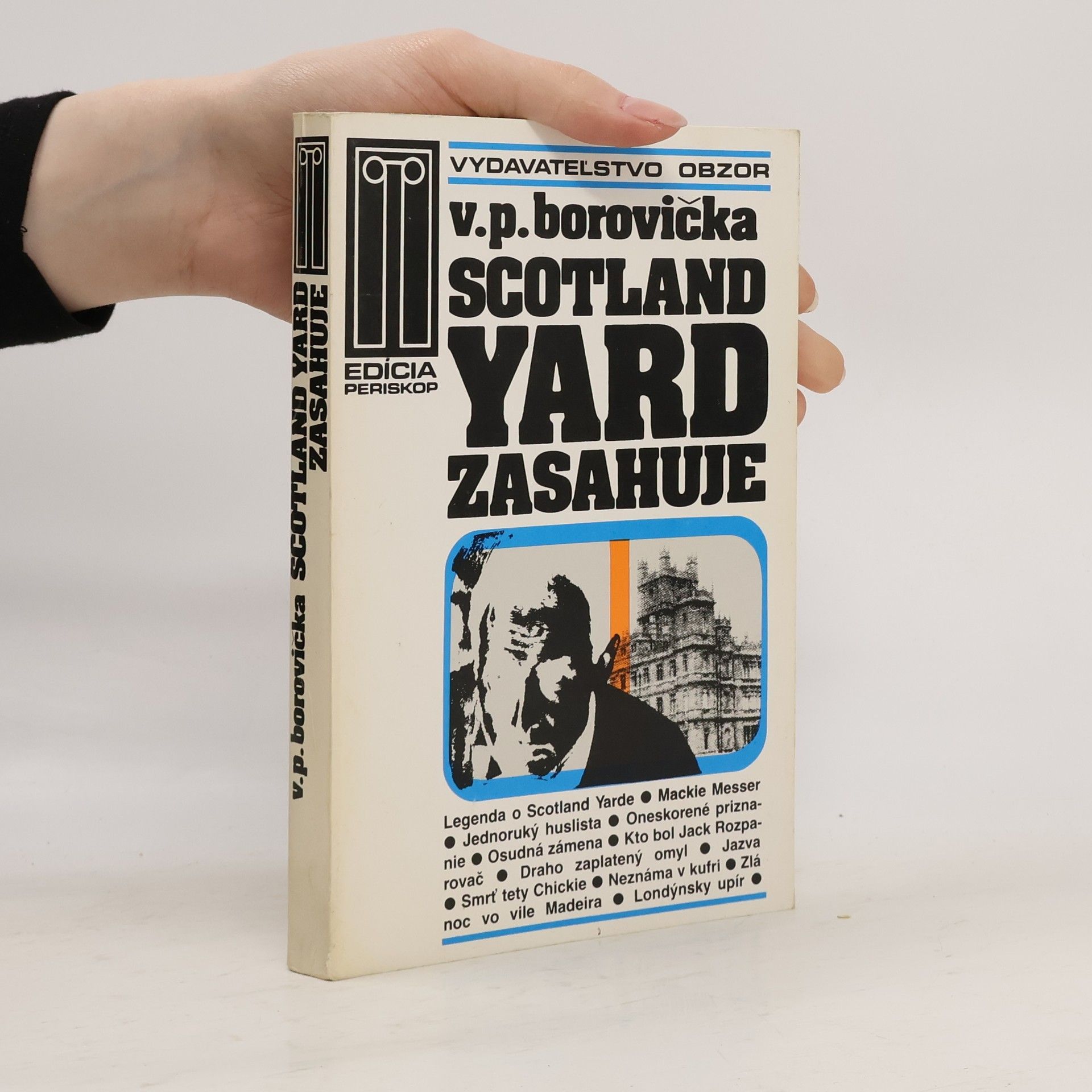 Václav Pavel Borovička Scotland Yard zasahuje