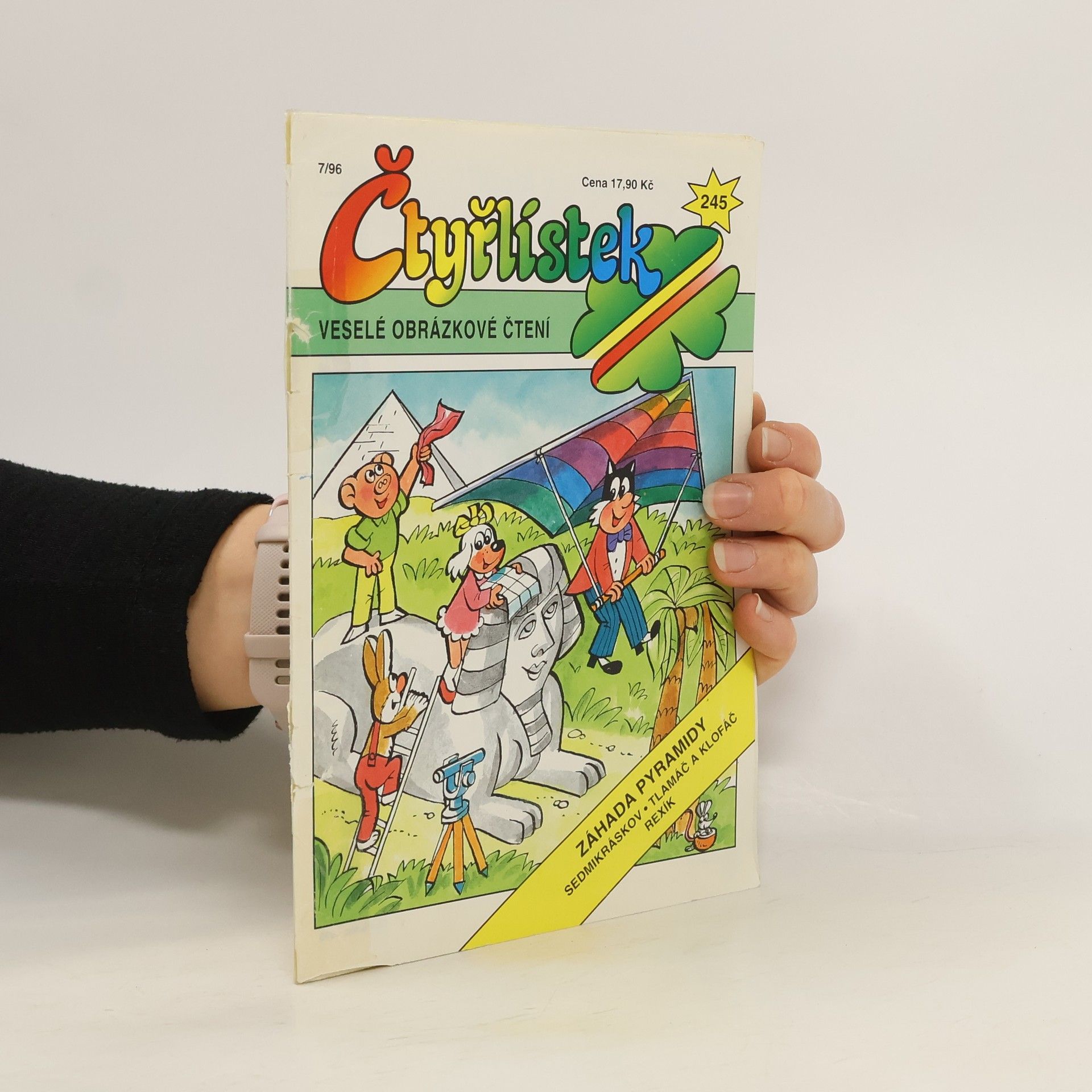 Kolektiv autorů Čtyřlístek 245. Záhada pyramidy