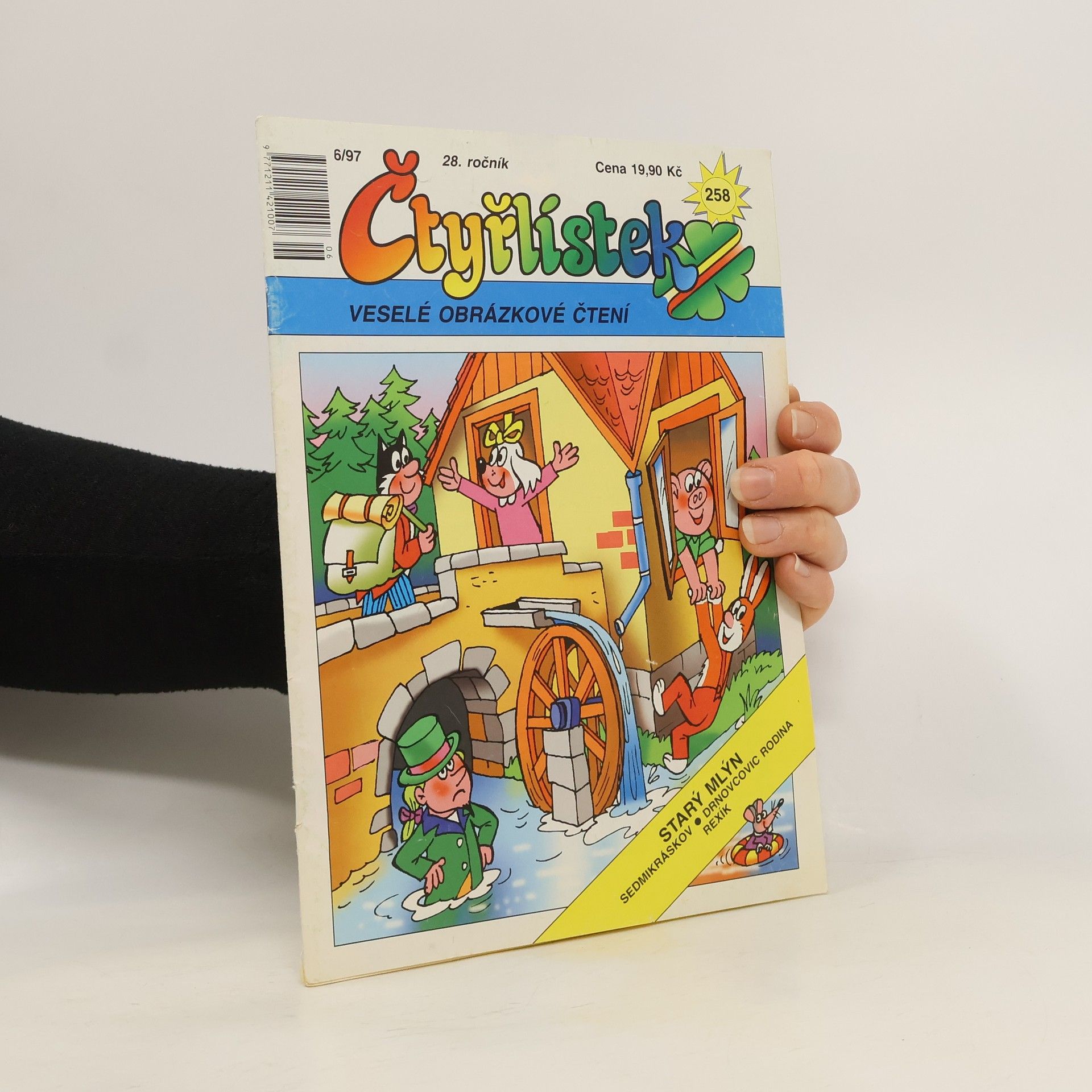 Kolektiv autorů Čtyřlístek 258. Starý mlýn