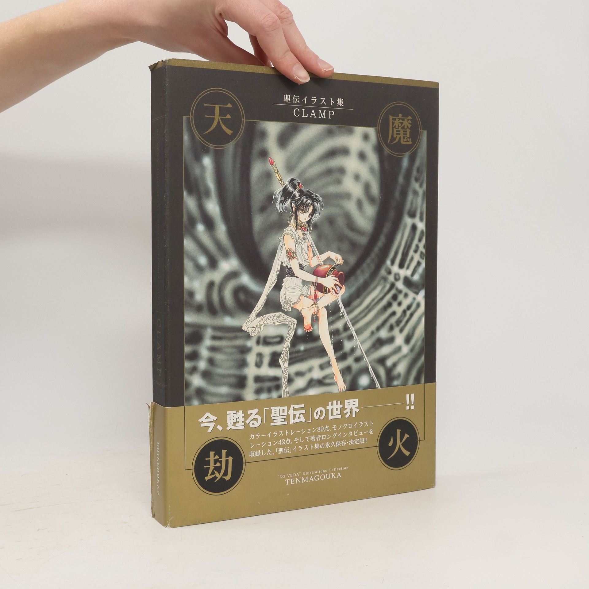 CLAMP 天魔劫火―聖伝イラスト集 [Tenma Gōka Seiden Irasutoshū]