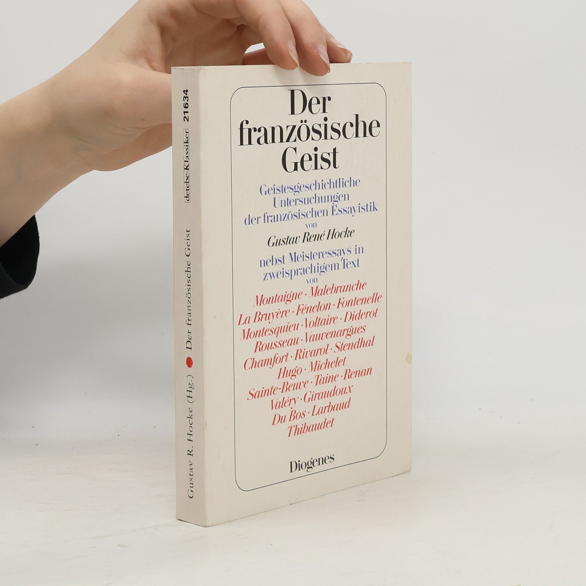 Gustav René Hocke Der französische Geist