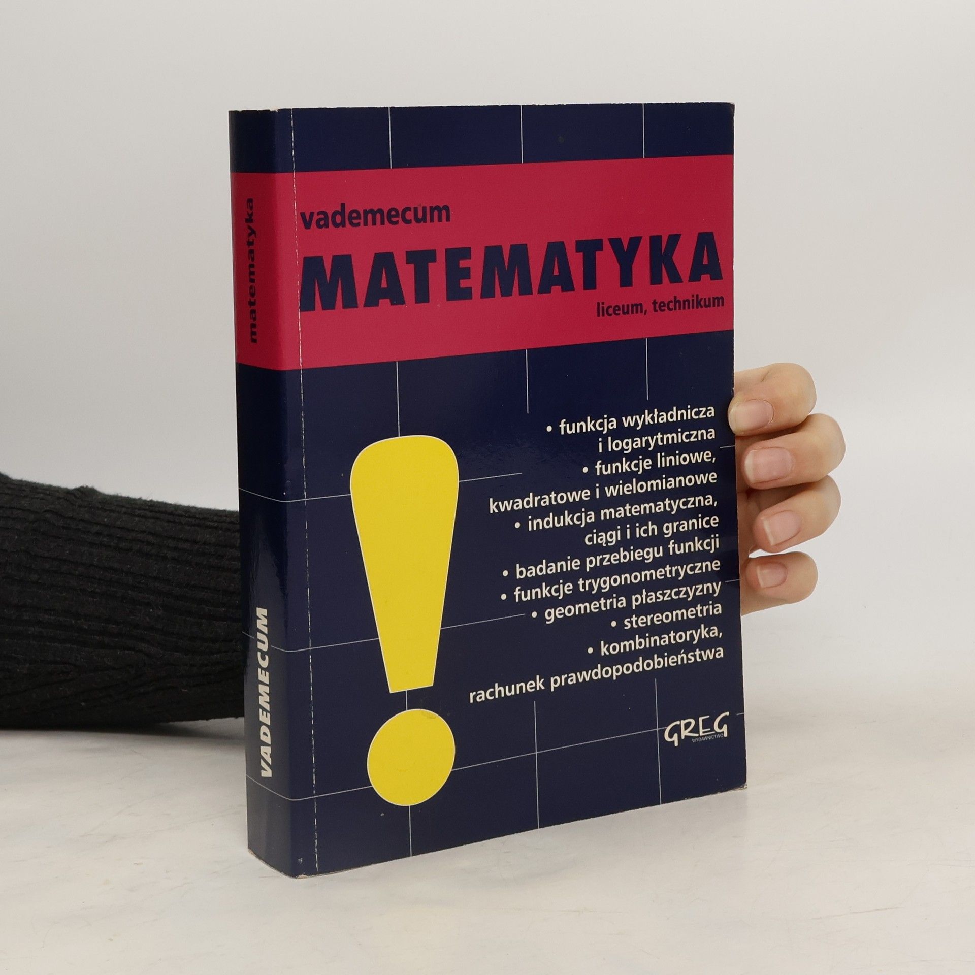 Collectif d'auteurs Vademecum matematyka