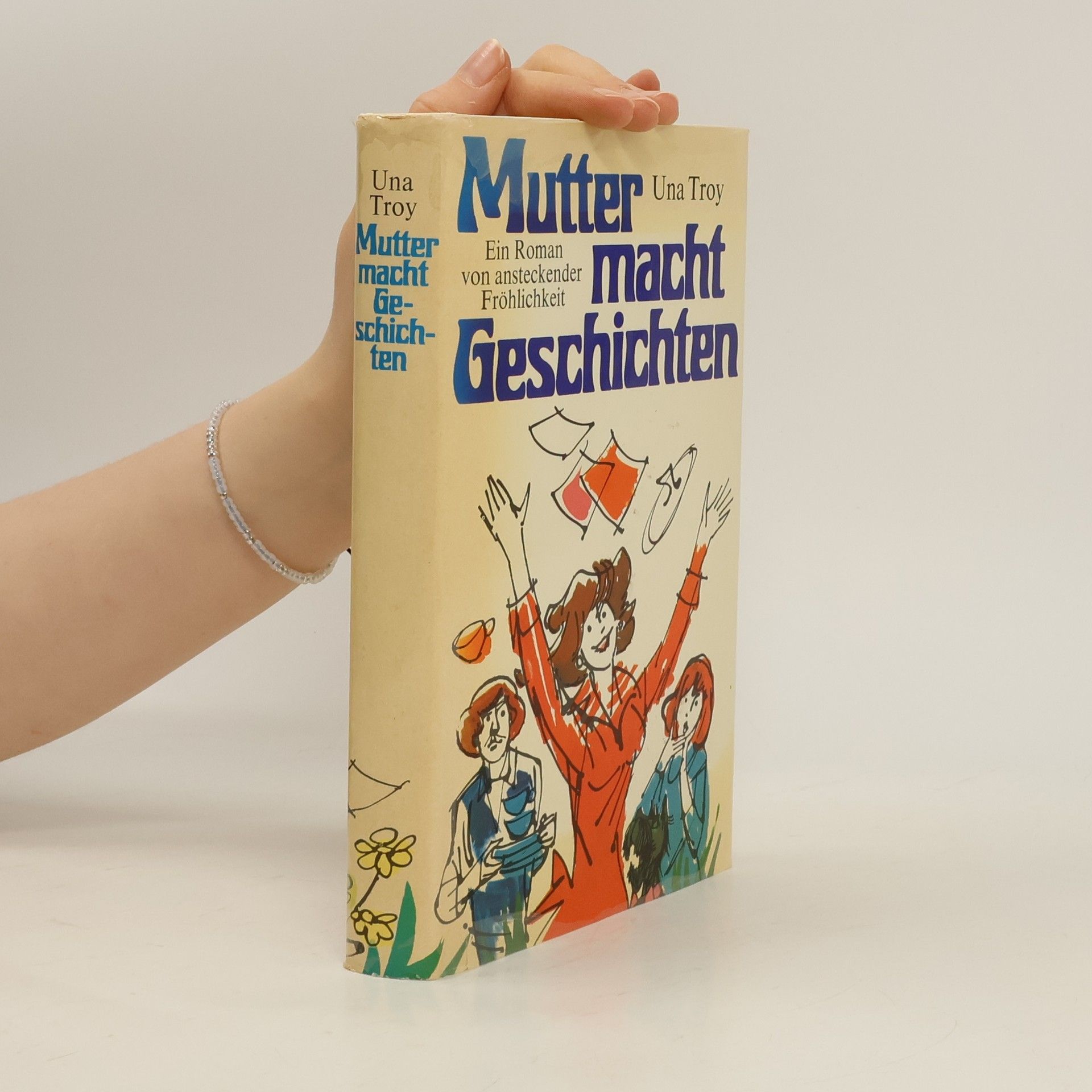 Una Troy Mutter macht Geschichten