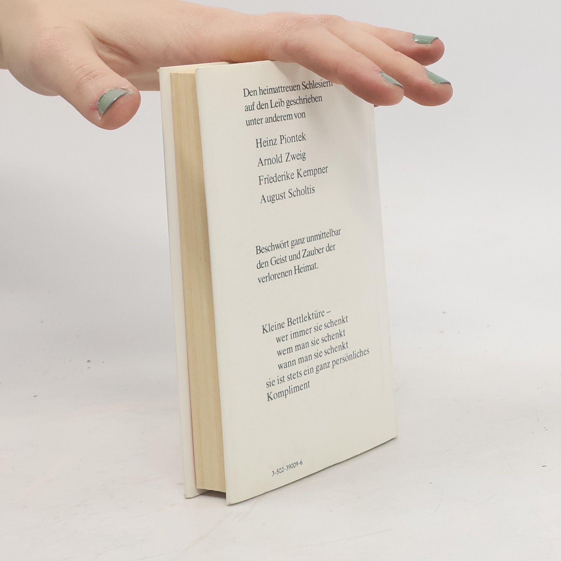 Katharina Steiner Kleine Bettlektüre für heimattreue Schlesier