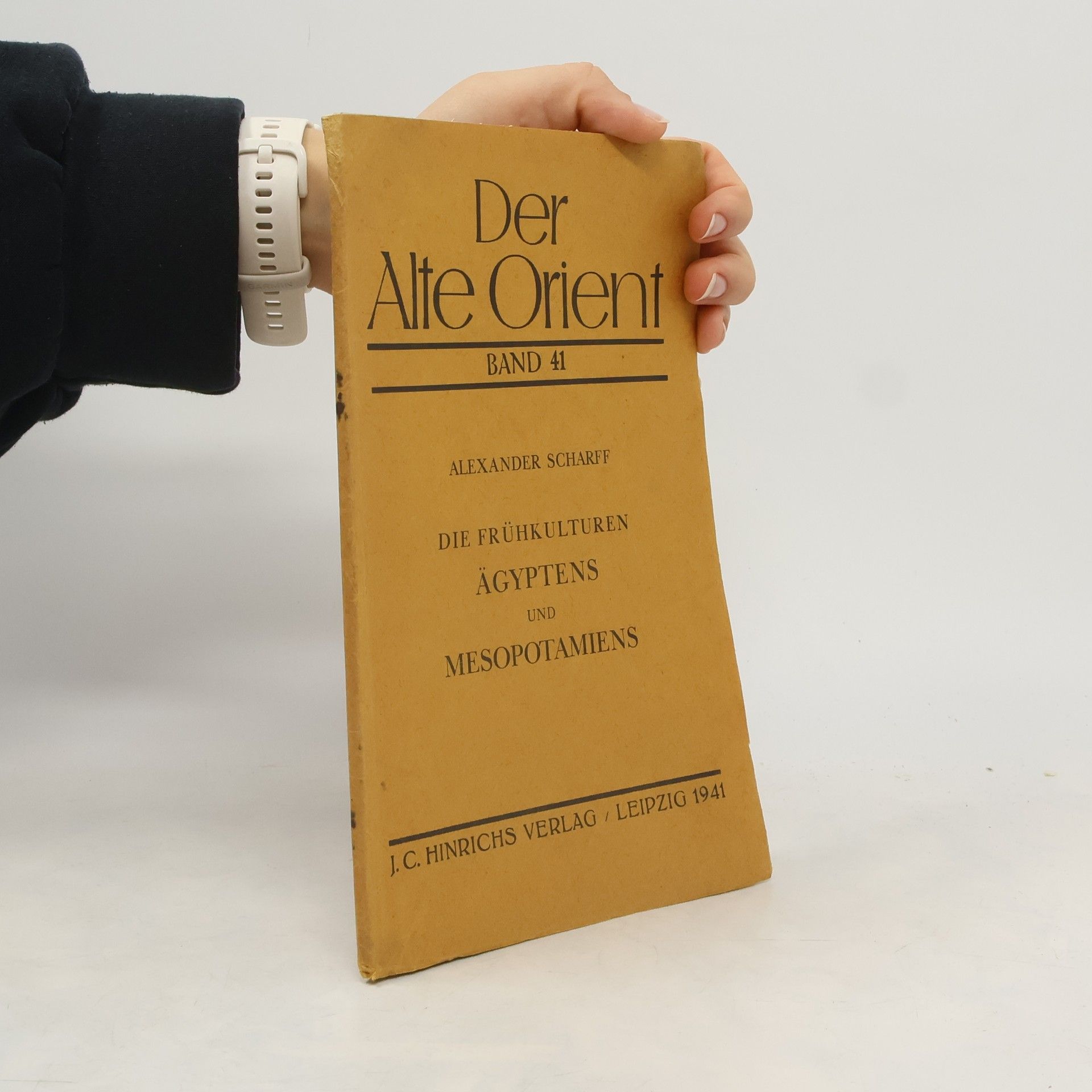 Alexander Scharff Der Alte Orient 41
