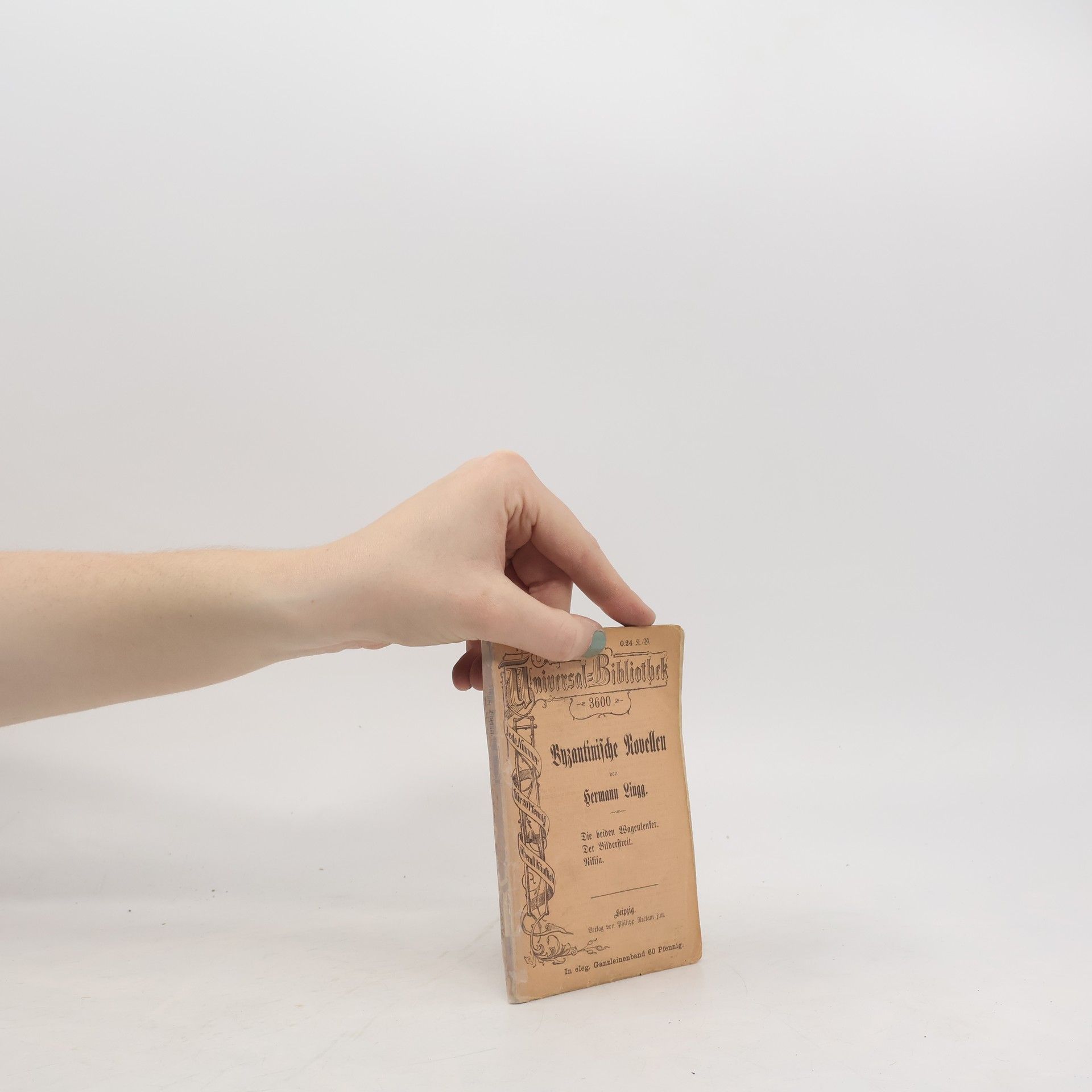 Hermann von Lingg Byzantinische Novellen