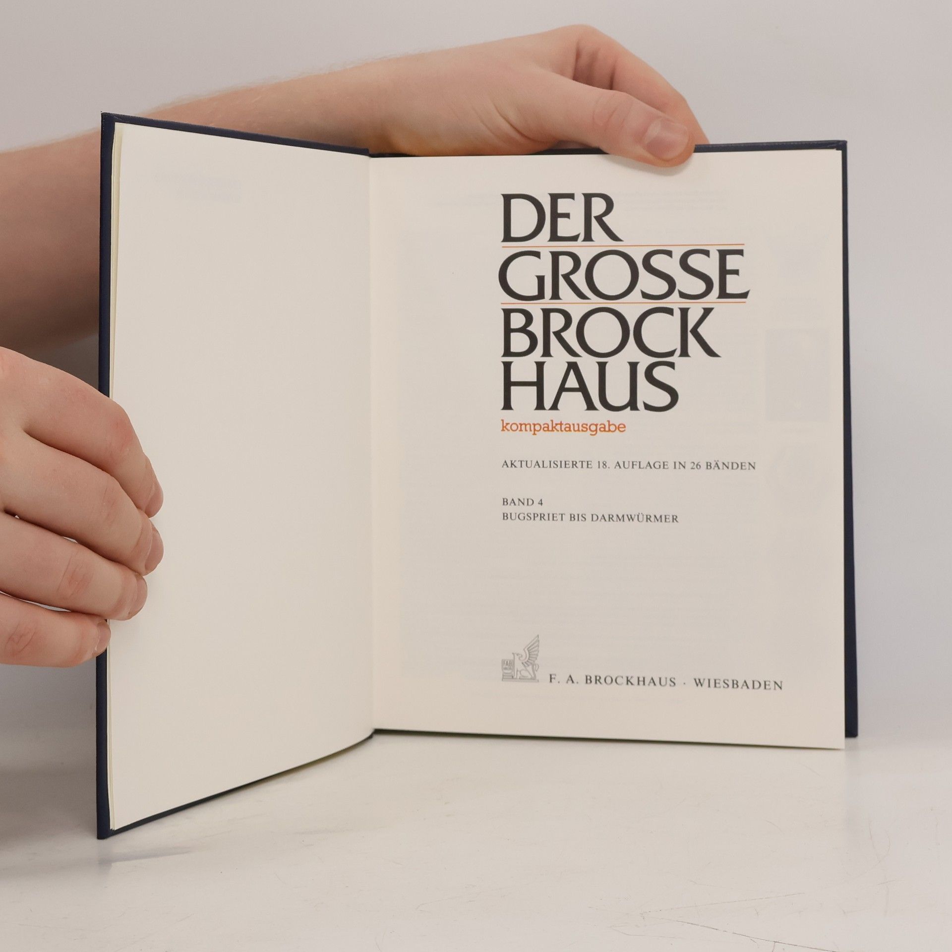 Various authors Der grosse Brockhaus 4