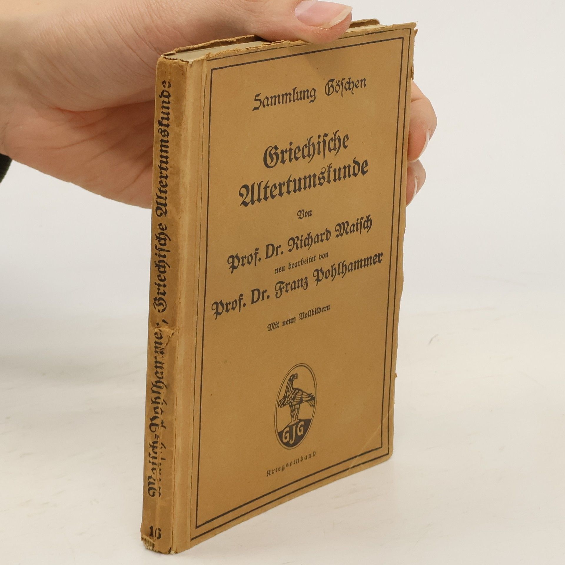 Richard Maisch Griechische Altertumskunde