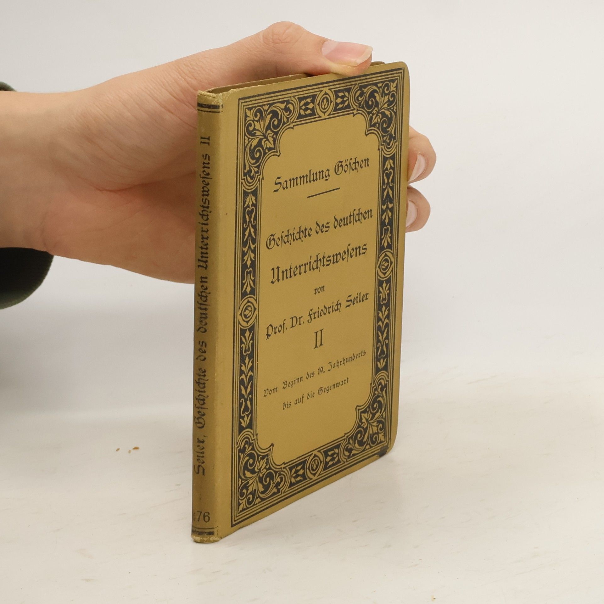 Geschichte des deutschen Unterrichtswesens II.