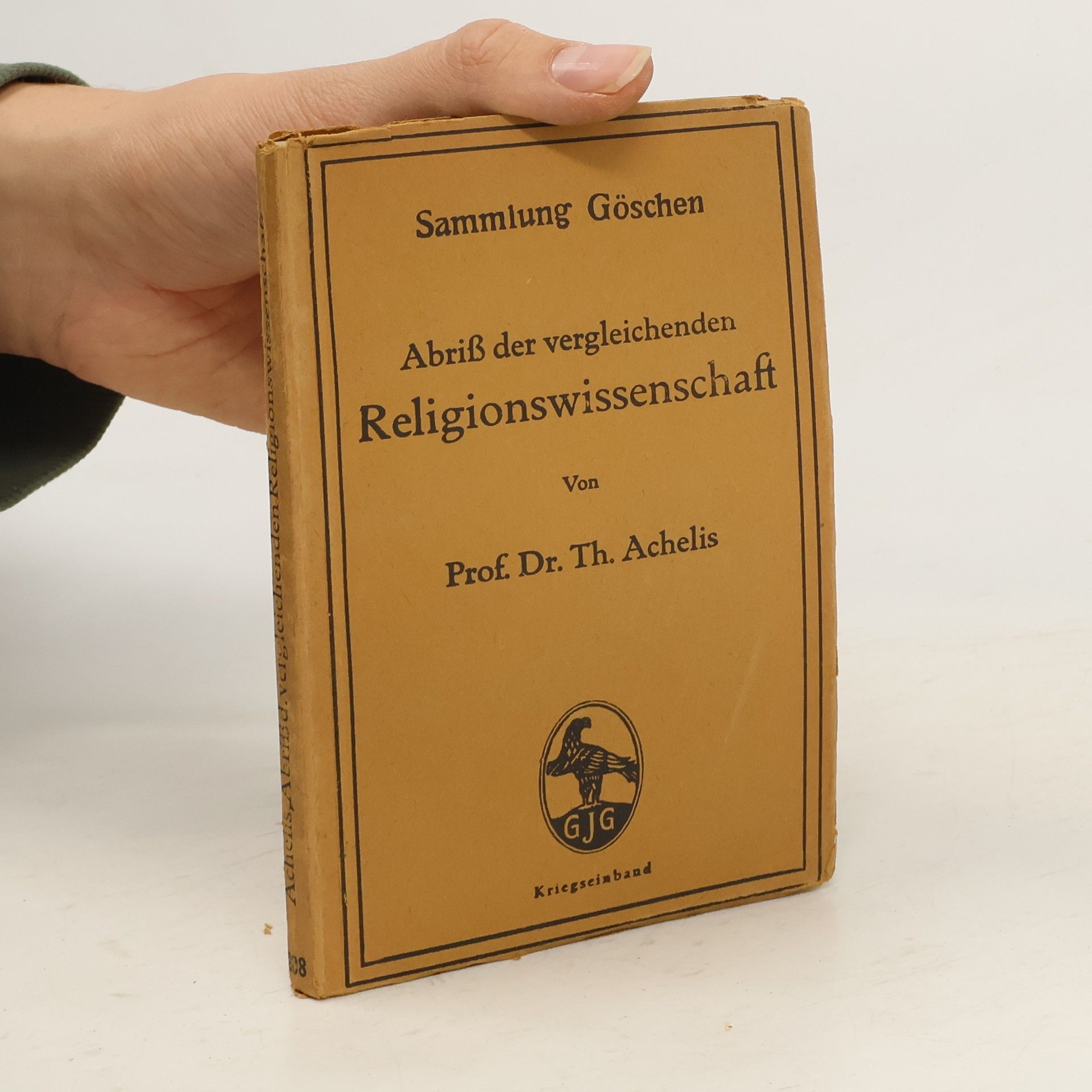 Abriß der vergleichenden Religionswissenschaft